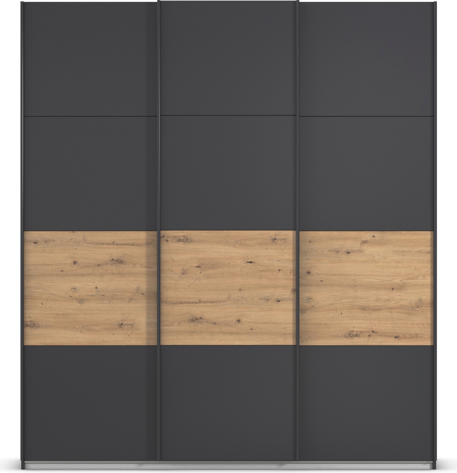 rauch Schwebetürenschrank »Schwebetürenschrank Kleiderschrank Schrank Garderobe CORTONA«, inkl. Inneneinteilung, 2 Stoffboxen und zusätzlichen Einlegeböden