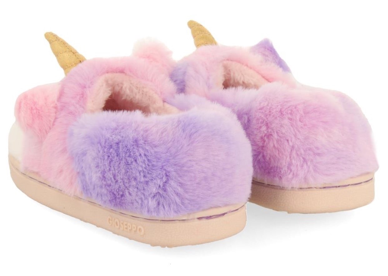 Gioseppo Hausschuh »ELMIRA«, Einhorn Hausschuh, Winterschuh mit Warmfutter
