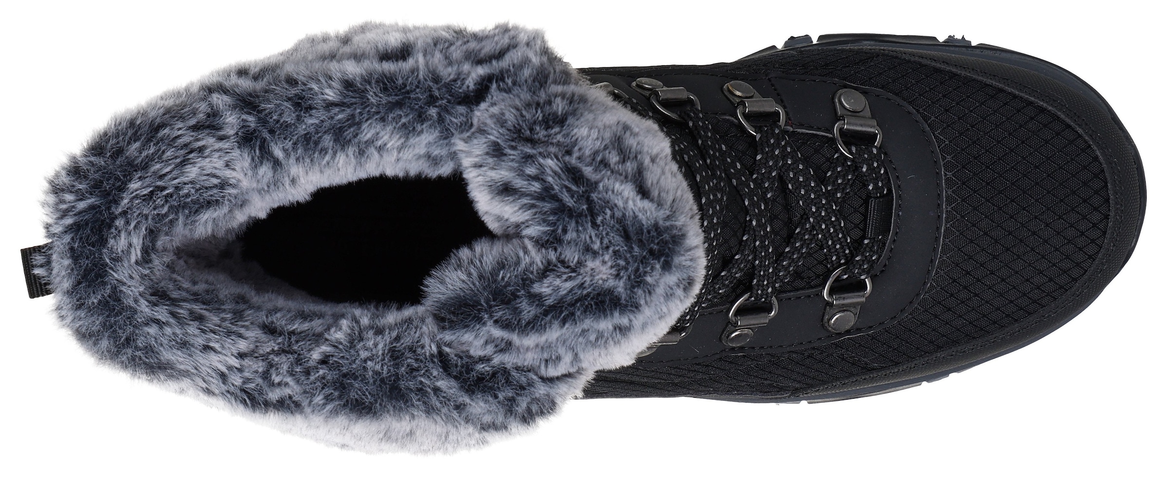 Skechers Winterboots »TREGO-STORMIE«, Snowboots, Schnürstiefel mit rutschhemmender Laufsohle