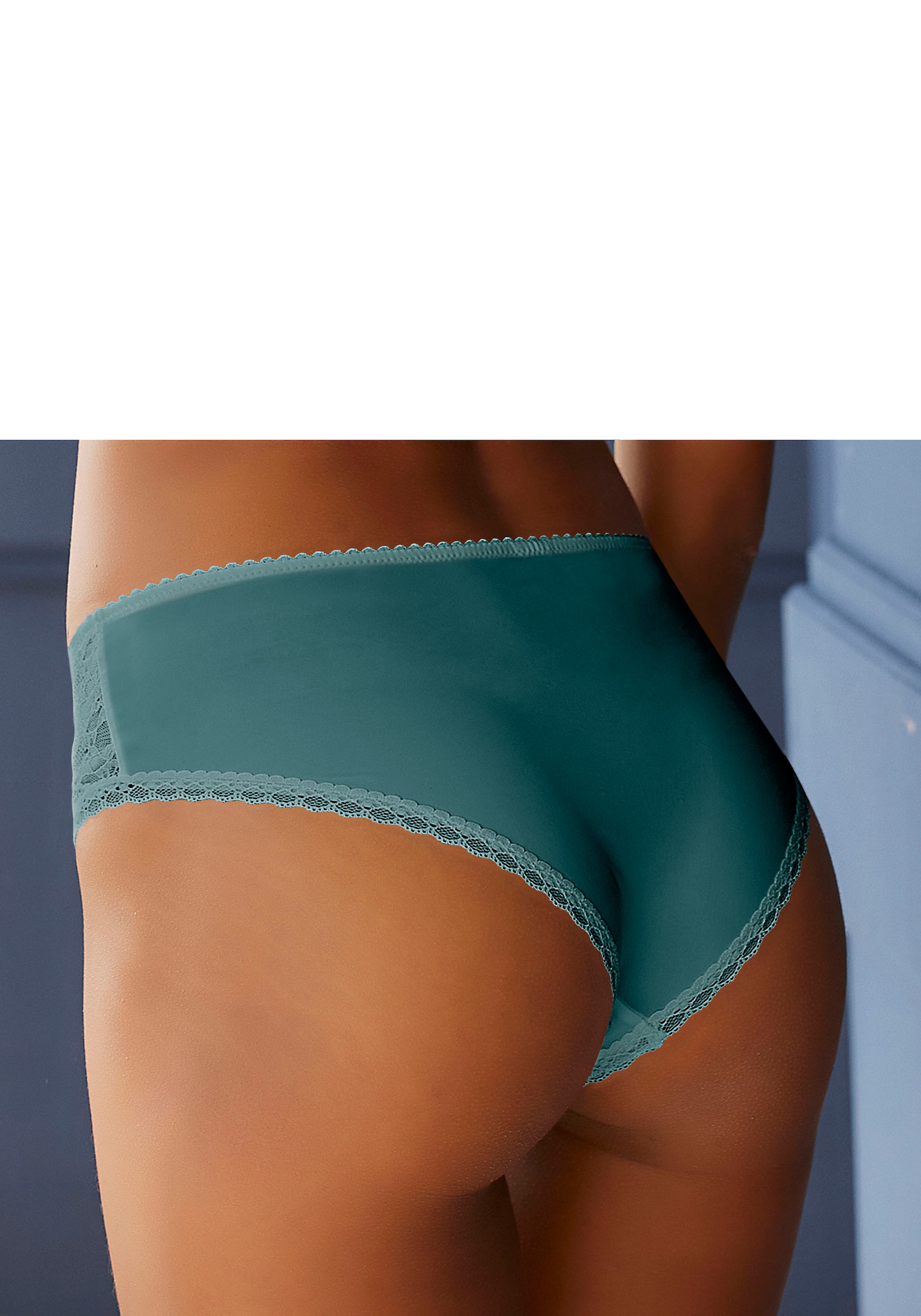 s.Oliver Panty »Clarissse«, mit dezent transparenten Spitzeneinsätzen