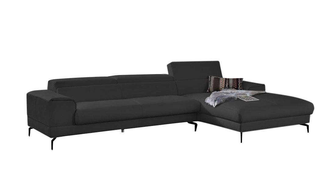 W.SCHILLIG Ecksofa "piedroo, Designsofa mit tollem Sitzkomfort, bequem, L-F günstig online kaufen