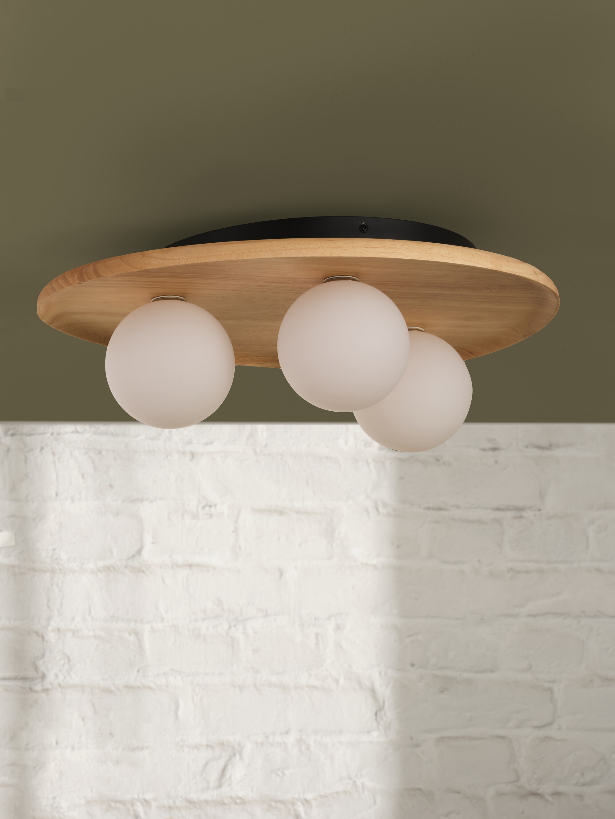 Osram Deckenleuchte »Decor Acacia-Wood Nest« G9 1 Stk. braun, Fassung G9