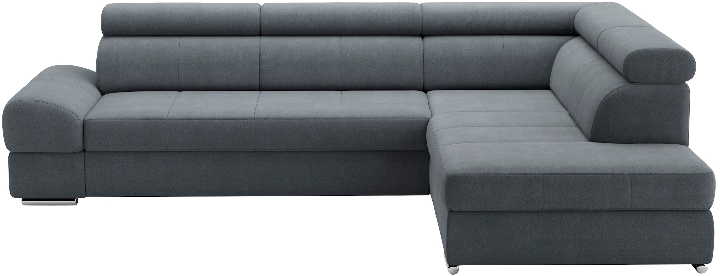 sit&more Ecksofa »Broadway L-Form«, mit verstellbaren Kopfteilen, wahlweise mit Bettfunktion