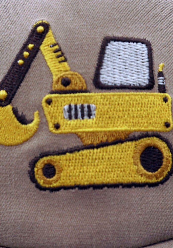 MAXIMO Baseball Cap Modisches Design mit Bagger-Motiv für kleine Abenteurer.