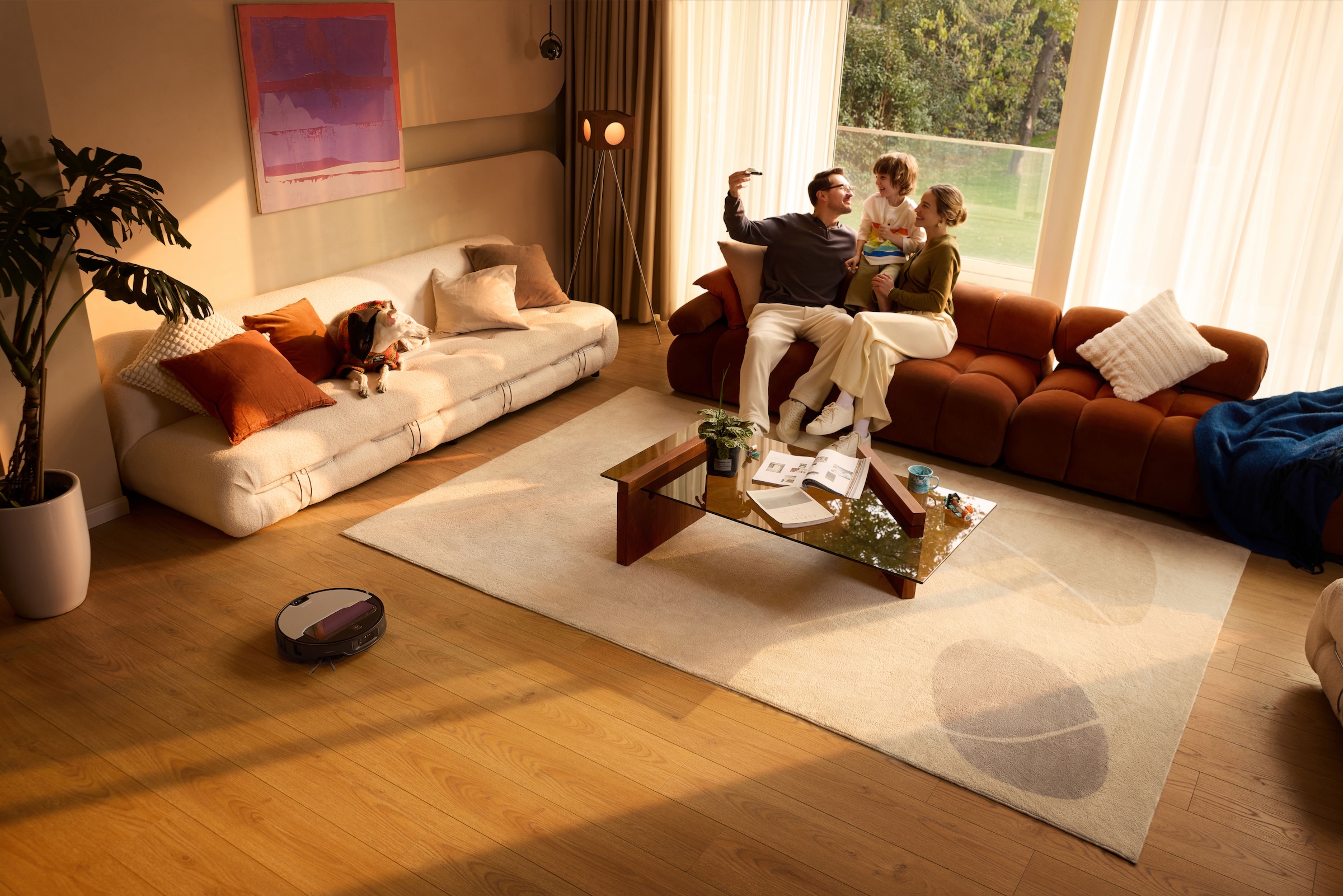 Roborock Saugroboter »Roborock Saros Z70 R&D system mit Wischfunktion«