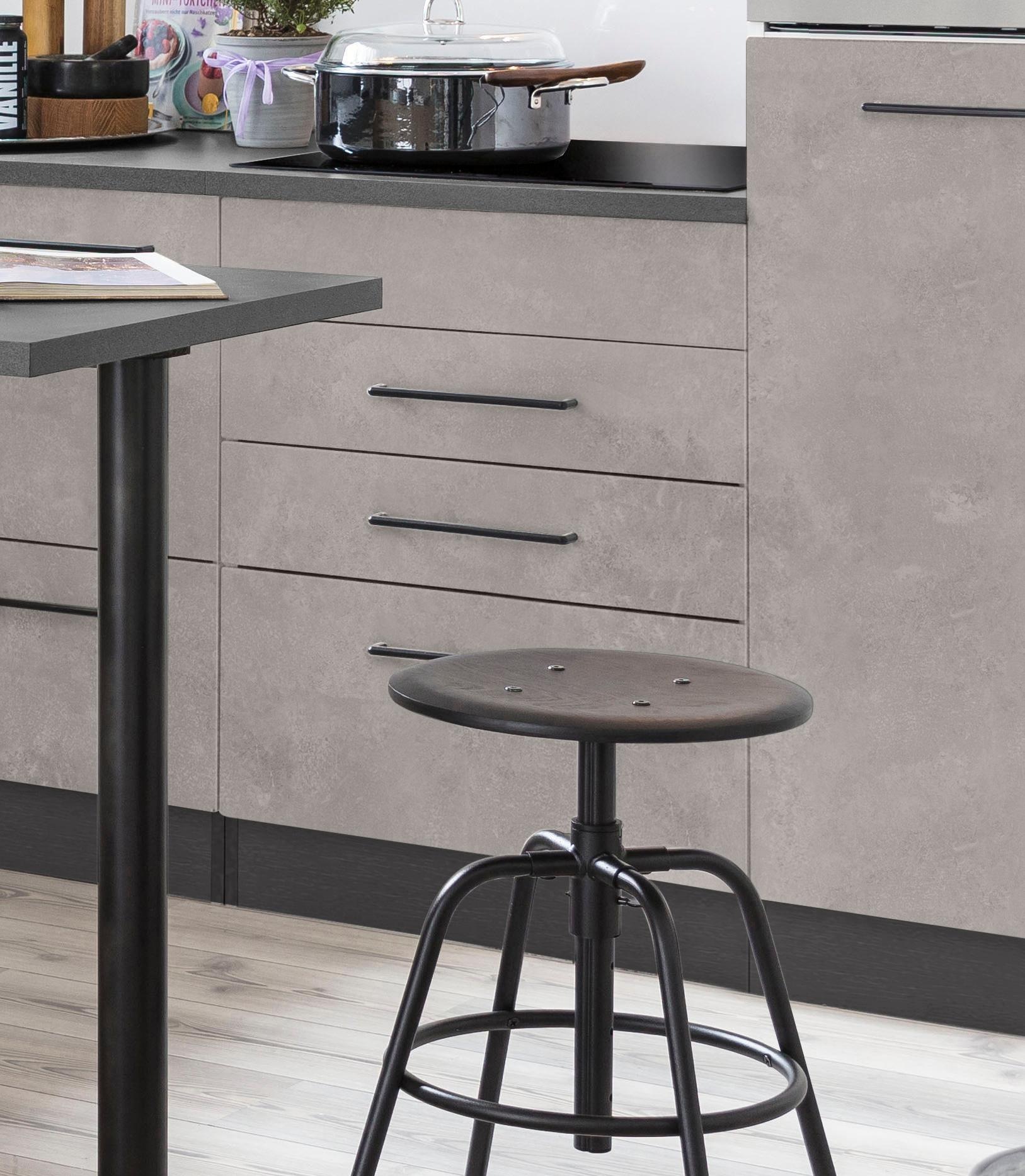 KOCHSTATION Kochfeldumbauschrank »KS-Tulsa« 60 cm breit, 2 Schubladen, 1 gr günstig online kaufen