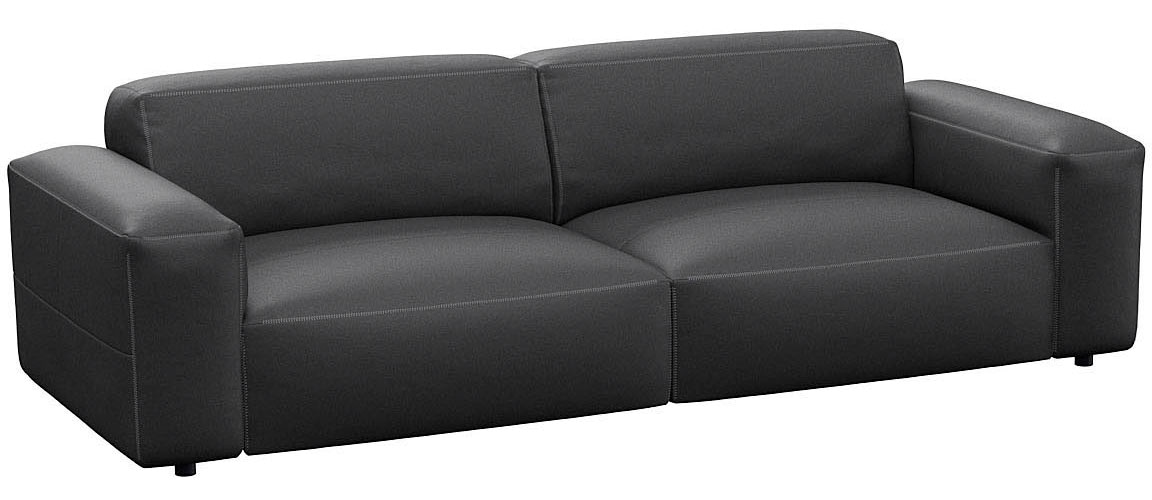FLEXLUX 3-Sitzer »Lucera Sofa, super bequem durch hochwertigen Sitzaufbau mit Kaltschaum«, modern & anschmiegsam, Designsofa