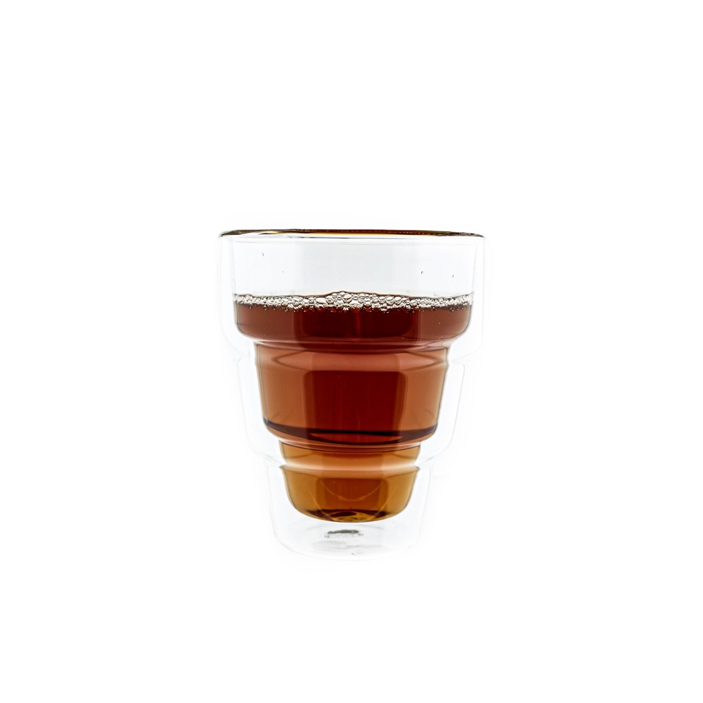 Mulex Latte-Macchiato-Glas »Mulex Gläser Set Denver«, (Set, 2 tlg., 2tlg. Gläser Set, je 350 ml), doppelwandiges Trinkglas ideal f. Kaffee, Cappuccino, Latte Macchiatto