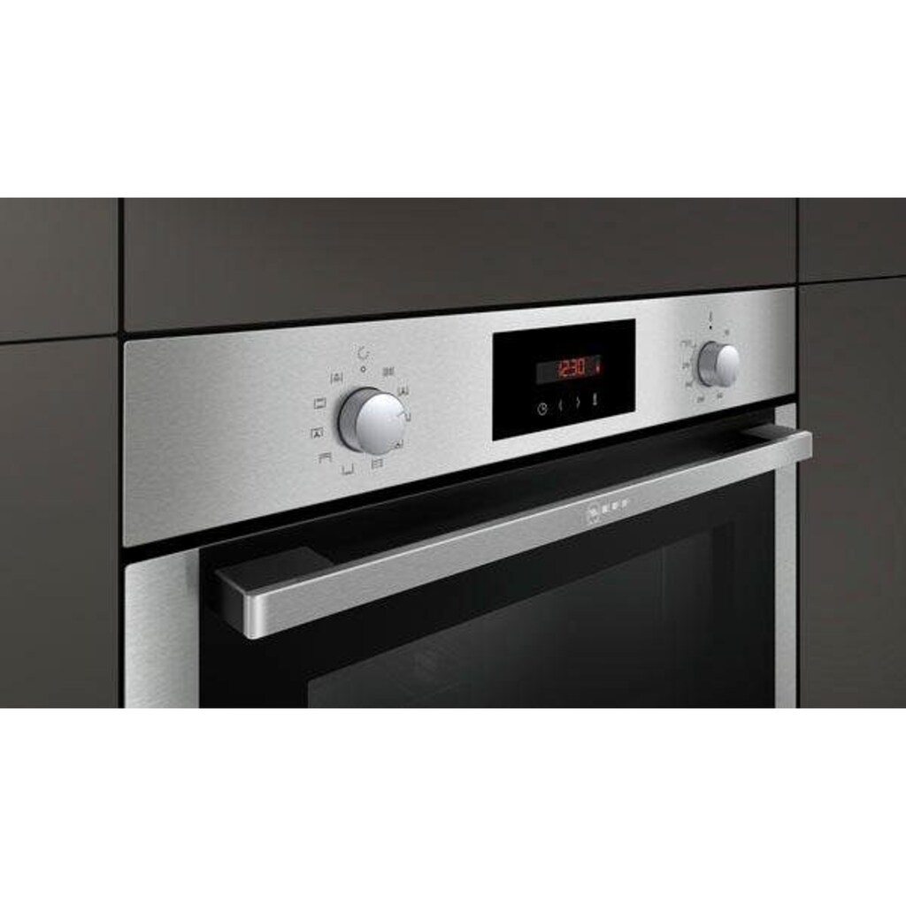 NEFF Backofen-Set »XB48P«, B2CCG6AN0, mit Teleskopauszug nachrüstbar, Pyrolyse-Selbstreinigung