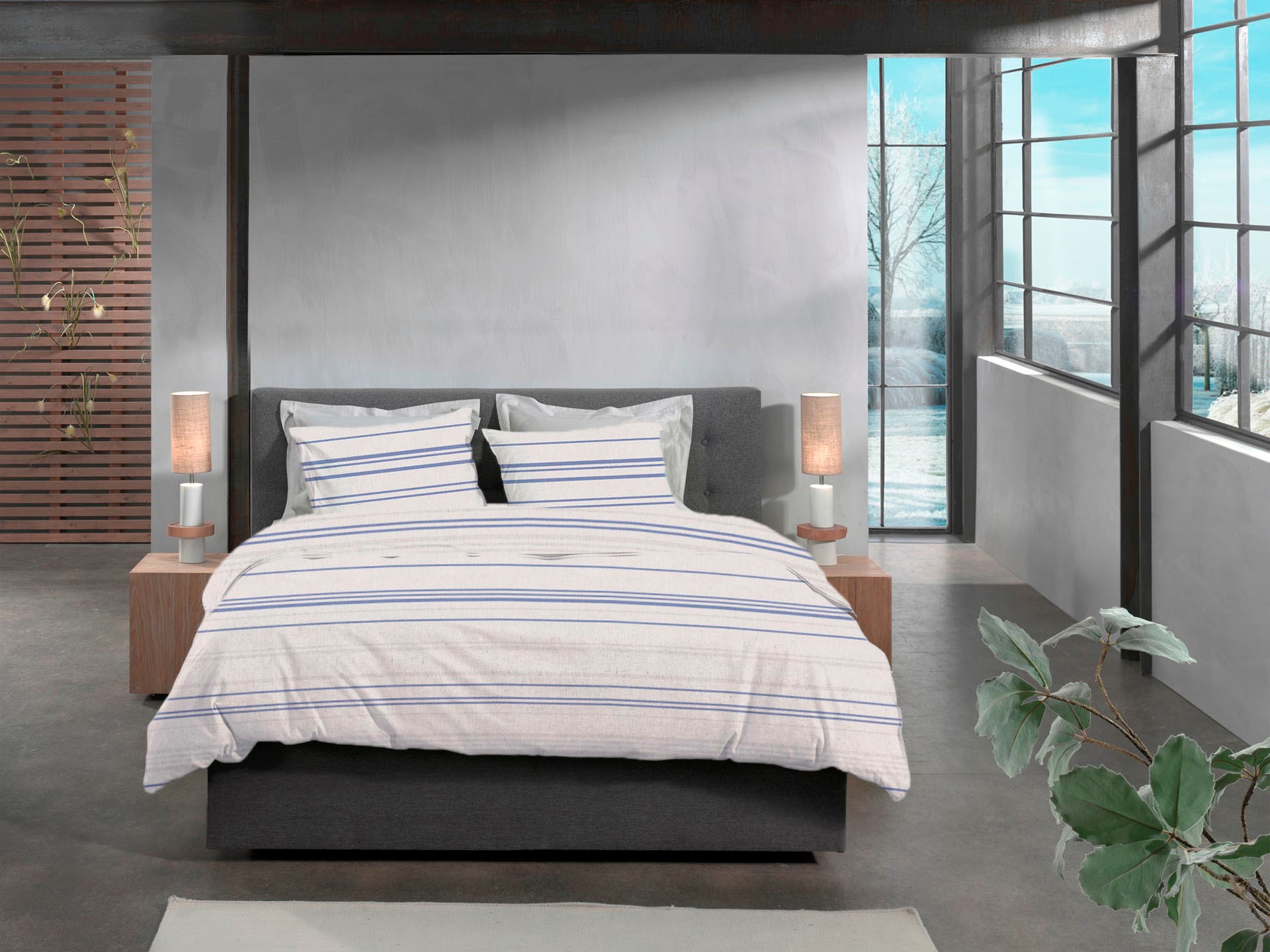 Heckett & Lane Bettwäsche »Mattia« 2 Stk. tlg. 100% Baumwolle, hochwertiges günstig online kaufen