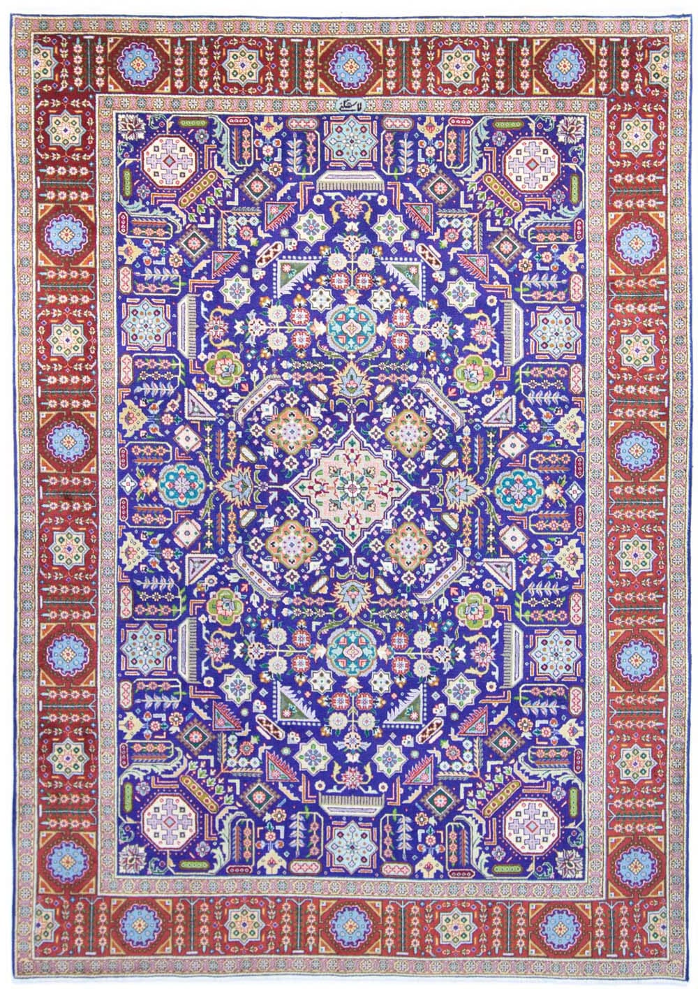 morgenland Wollteppich »Hamadan Durchgemustert Viola 298 x 205 cm«, rechtec günstig online kaufen