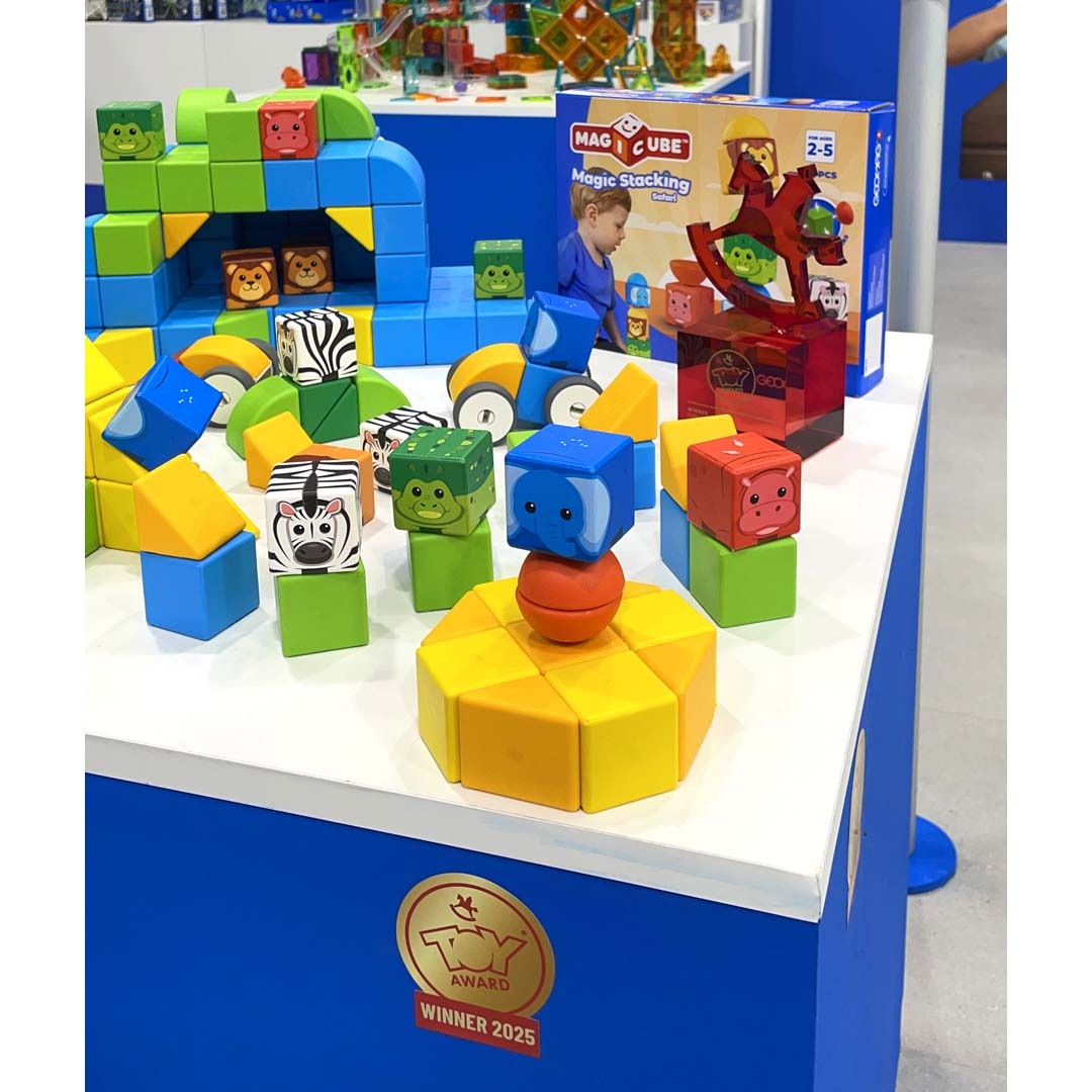 Geomag™ Magnetspielbausteine »Magicube Blocks Stacking Safari (305)« Made in Europe