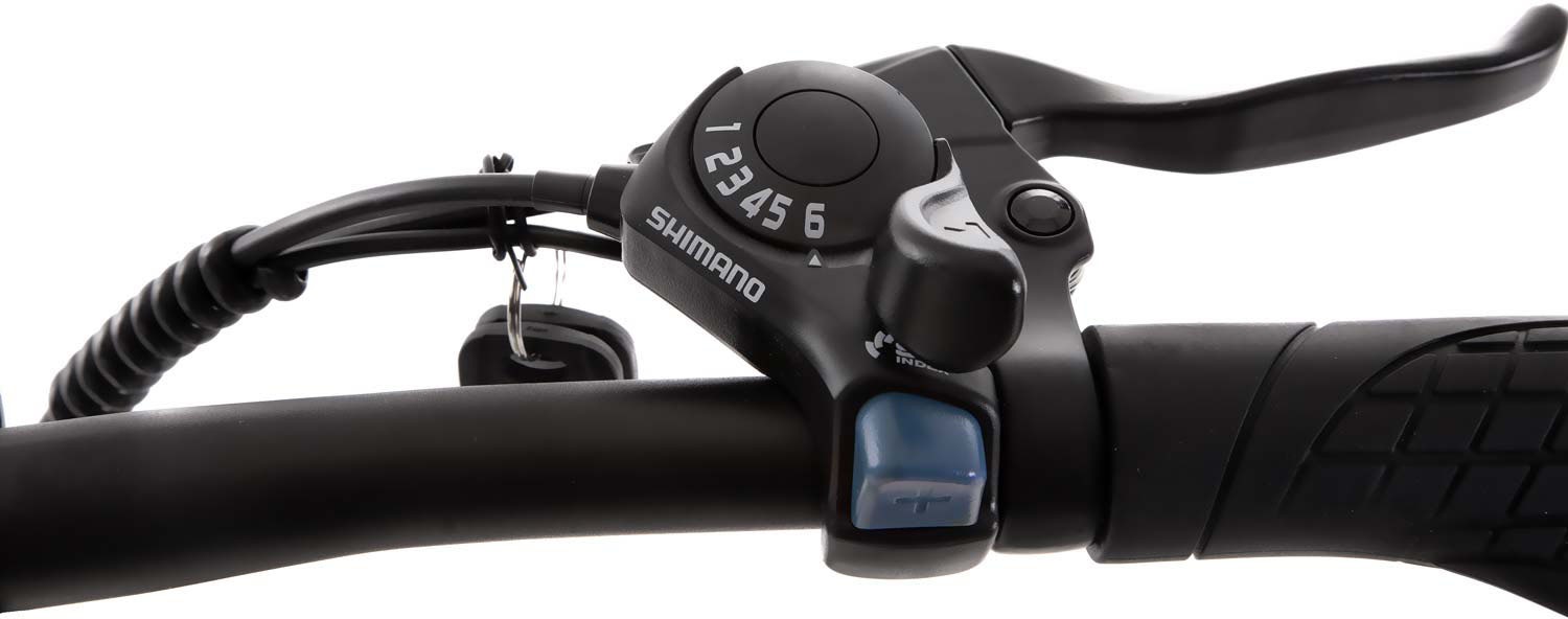 SXT Scooters E-Bike »Velox MAX«, 6 Gang, Heckmotor 250 W, Pedelec, Elektrofahrrad für Damen u. Herren