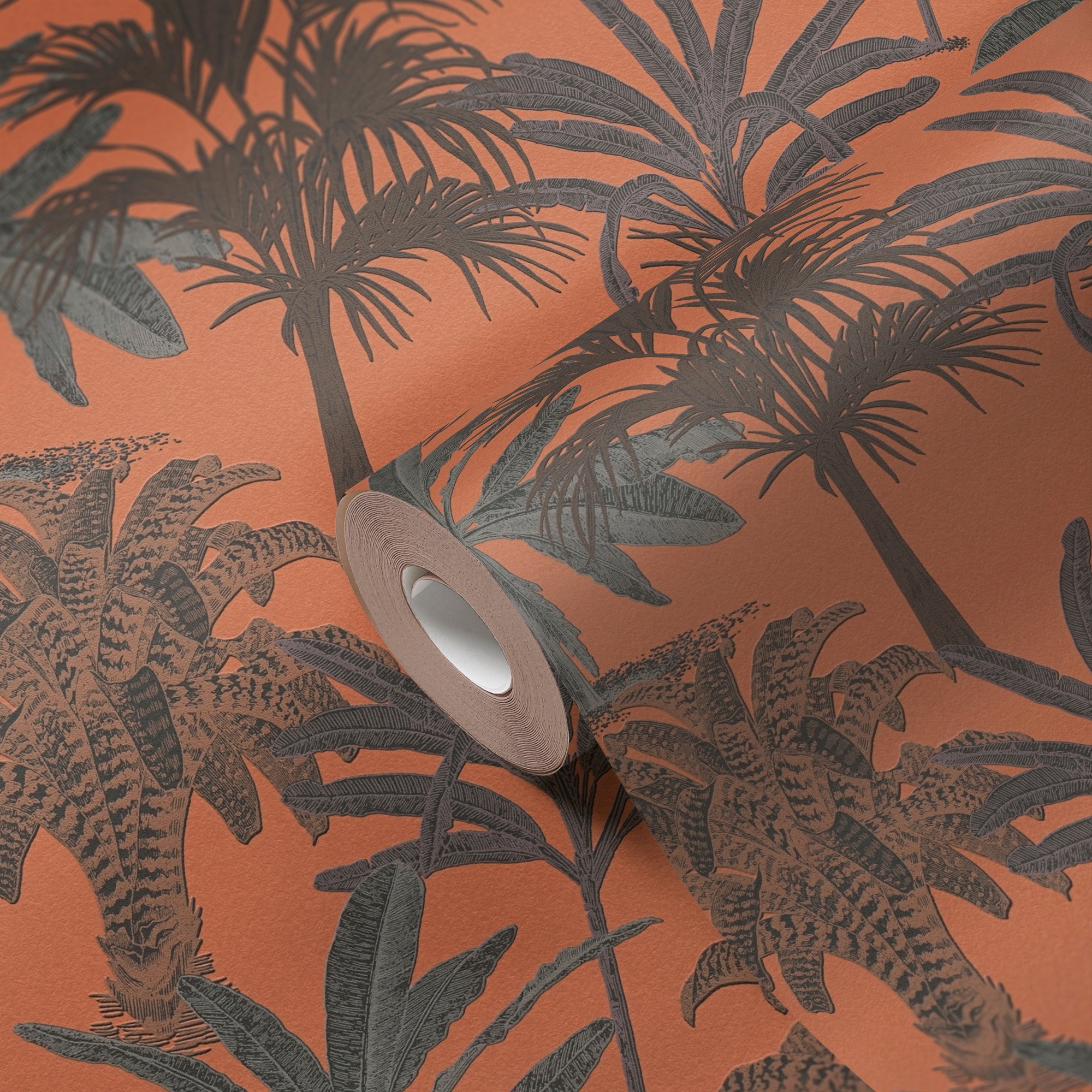 METROPOLIS BY MICHALSKY LIVING Vliestapete »Change is good, Tropical Tale«, floral-botanisch-tropisch, Designertapete Tapete Palmen Tapeten Wohnzimmer Schlafzimmer Küche