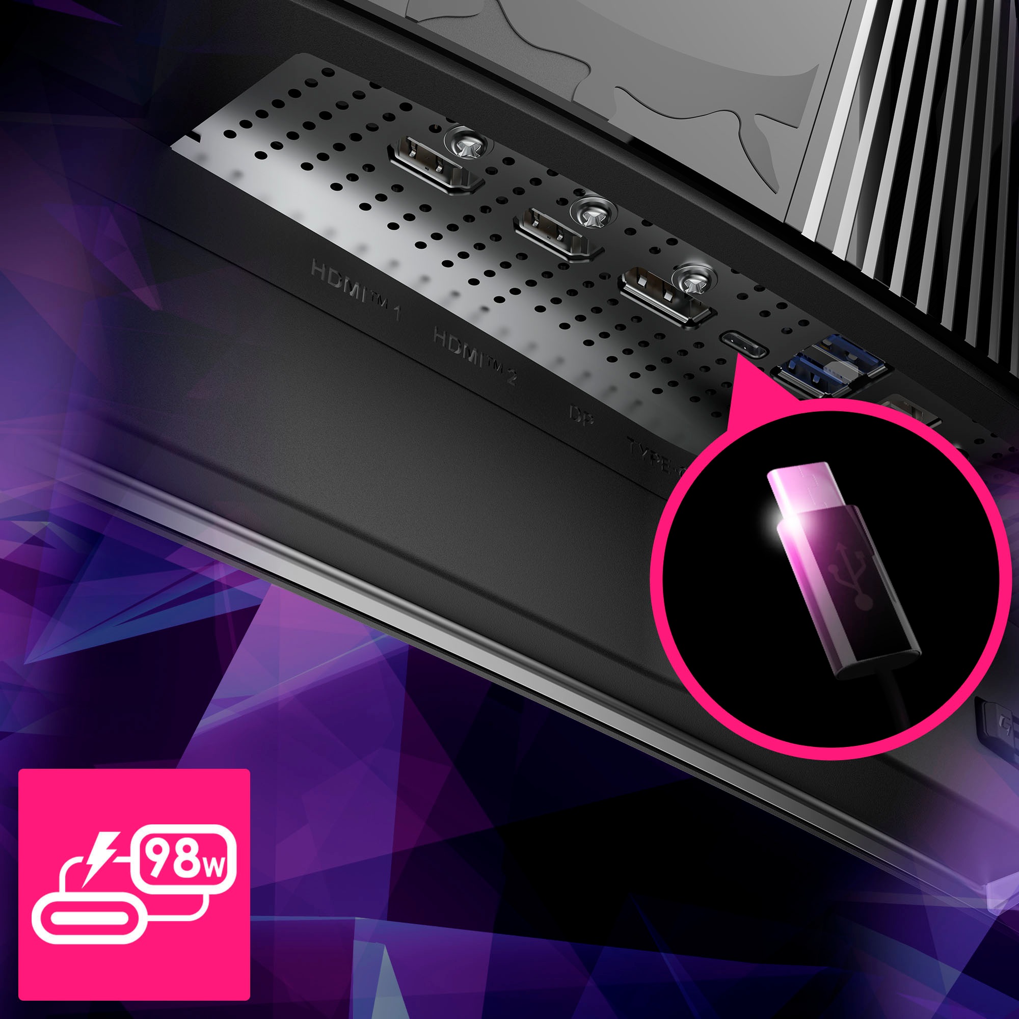 MSI Curved-Gaming-Monitor »MPG 321CURX QD-OLED«, 80 cm/32 Zoll, 3840 x 2160 px, 4K Ultra HD, 0,03 ms Reaktionszeit, 240 Hz