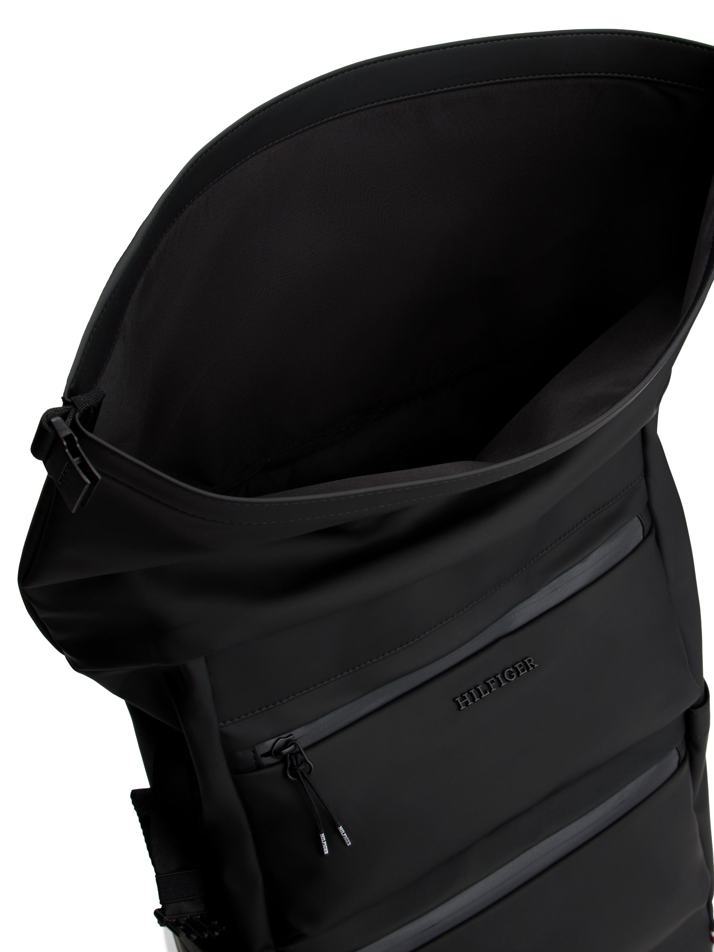 Tommy Hilfiger Freizeitrucksack »TH TPU ROLLTOP BACKPACK«, Reise, Unisex Travelbag mit praktischer Vordertasche