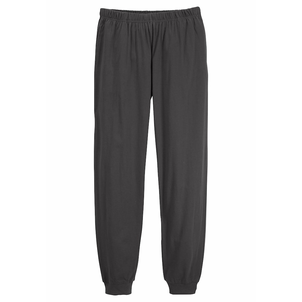 AUTHENTIC LE JOGGER Pyjama, (2 tlg., 1 Stück), "Ich chille bitte warten"