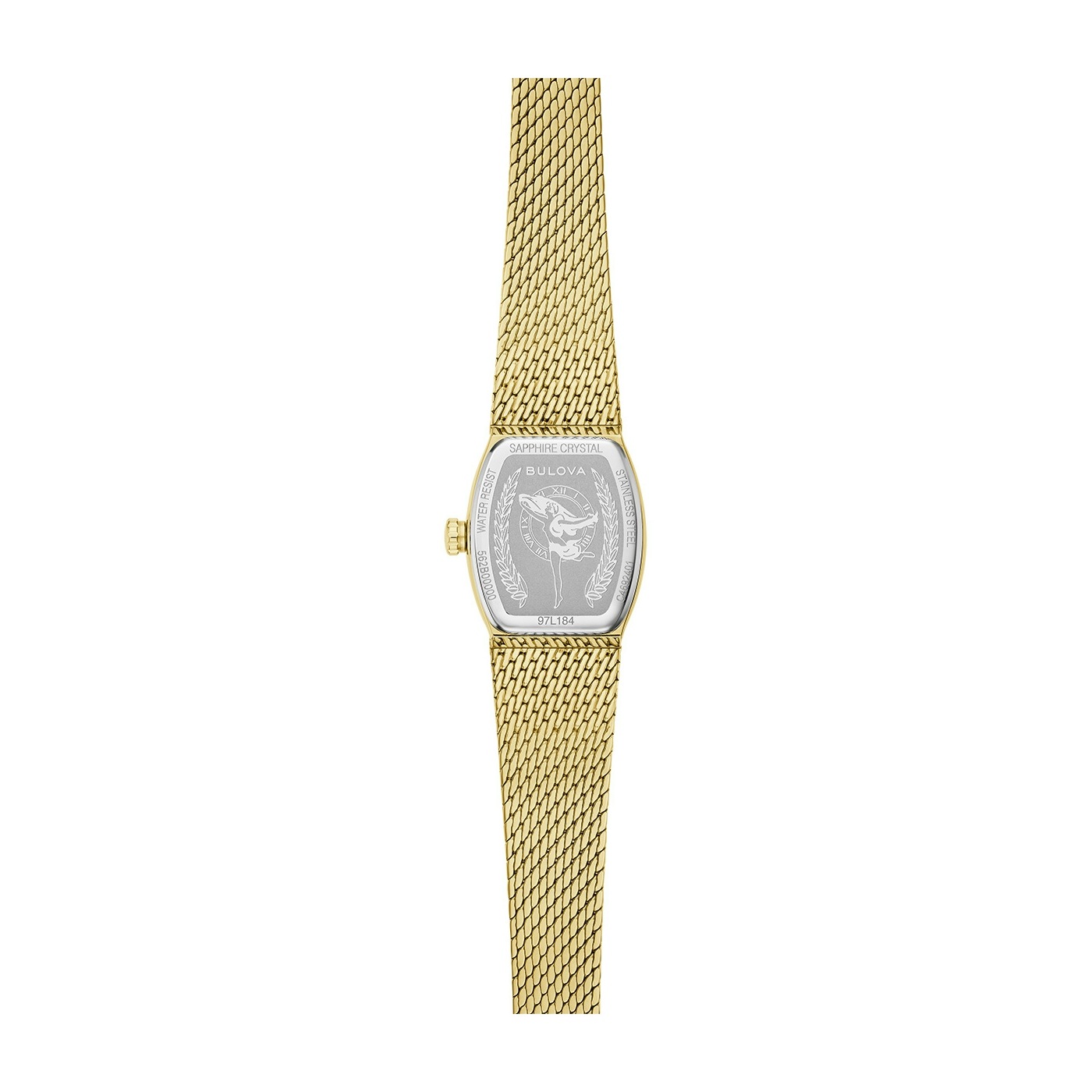 Bulova Quarzuhr »Goddess of Time« Armbanduhr, Damenuhr, Edelstahlarmband, analog