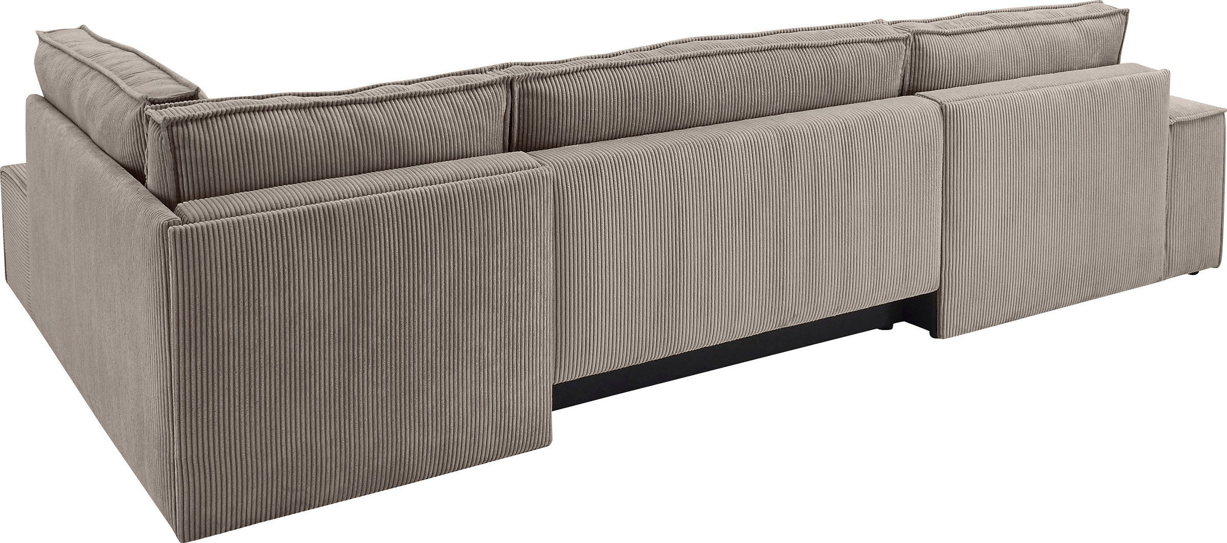 Home affaire Wohnlandschaft »SHERWOOD 329 cm, U-Form, Schlafsofa,«