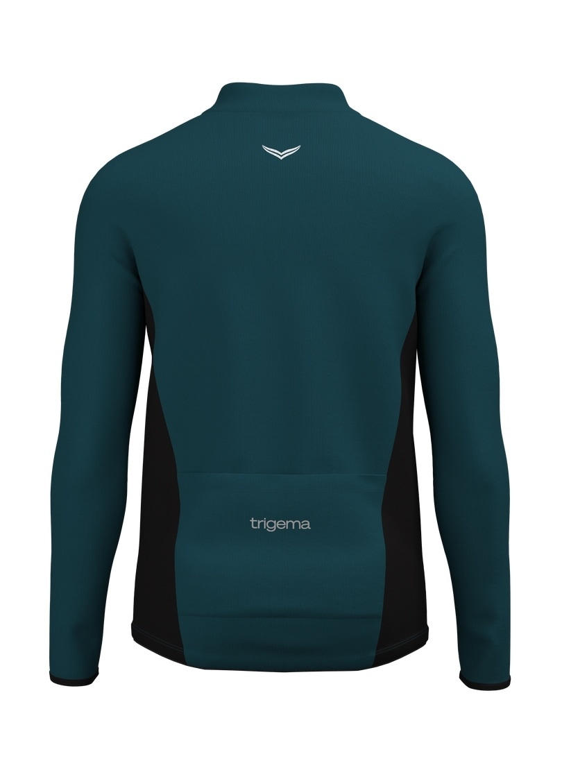Trigema Trainingsjacke »TRIGEMA Fahrradjacke mit 3-Teiliger Rückentasche« 1 Stk. tlg.