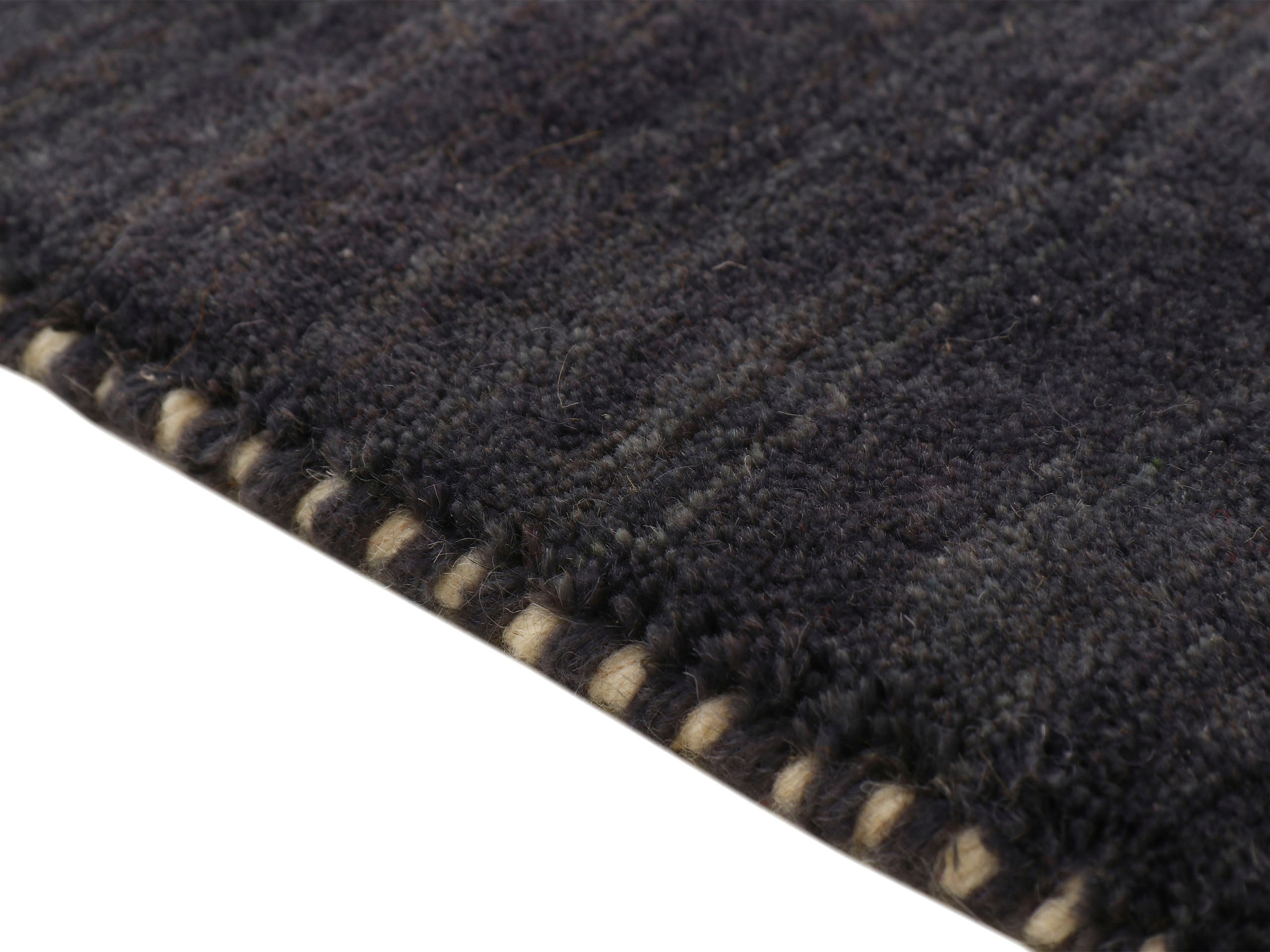 carpetfine Wollteppich »Gabbeh Uni, auch als Läufer erhältlich«, rechteckig, 15 mm Höhe, reine Wolle, handgewebt, Gabbeh Loom Tiermotiv, große Farbauswahl