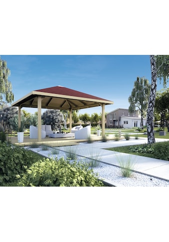 weka Pavillon »Paradies 2«, BxT: 380x380 cm kaufen