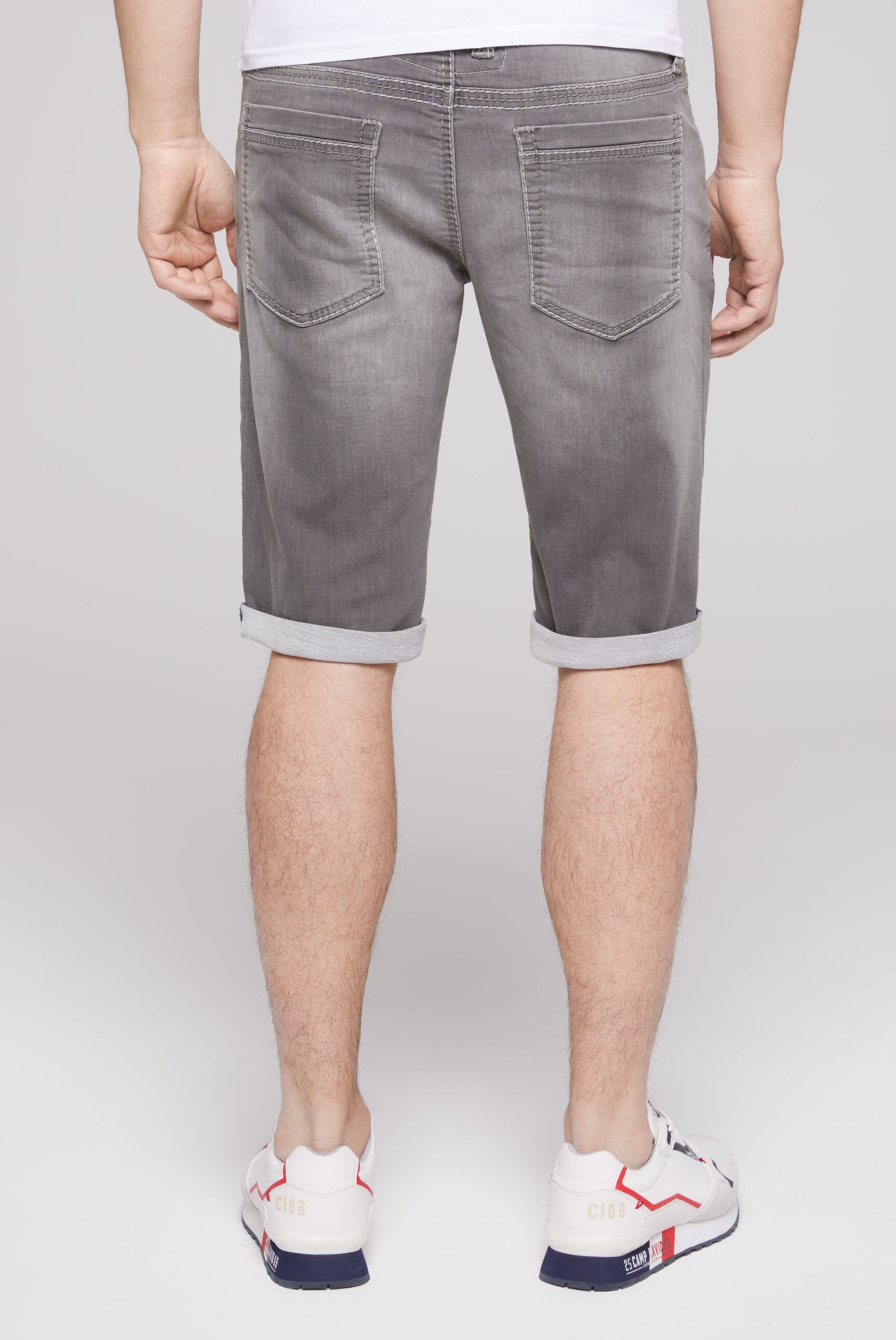 5. Bild von CAMP DAVID Jeansshorts, mit Turn-Up Saum