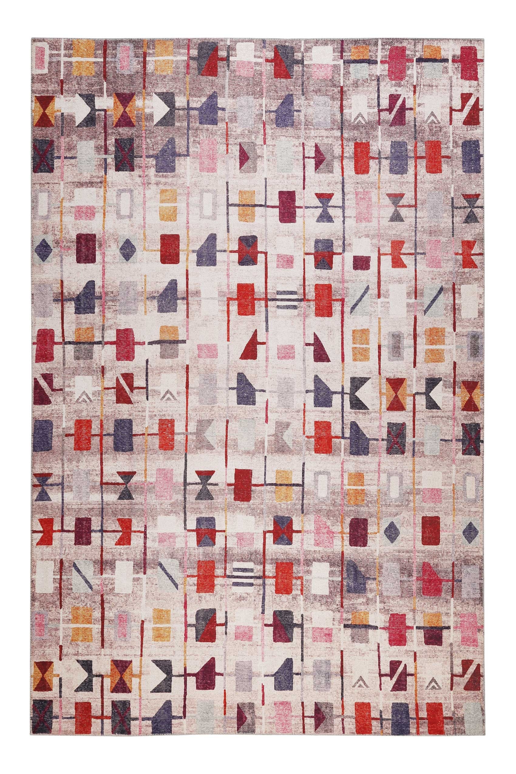 Wecon home Teppich »Monor Beach« rechteckig 6 mm Höhe Vintage, Baumwolle, K günstig online kaufen