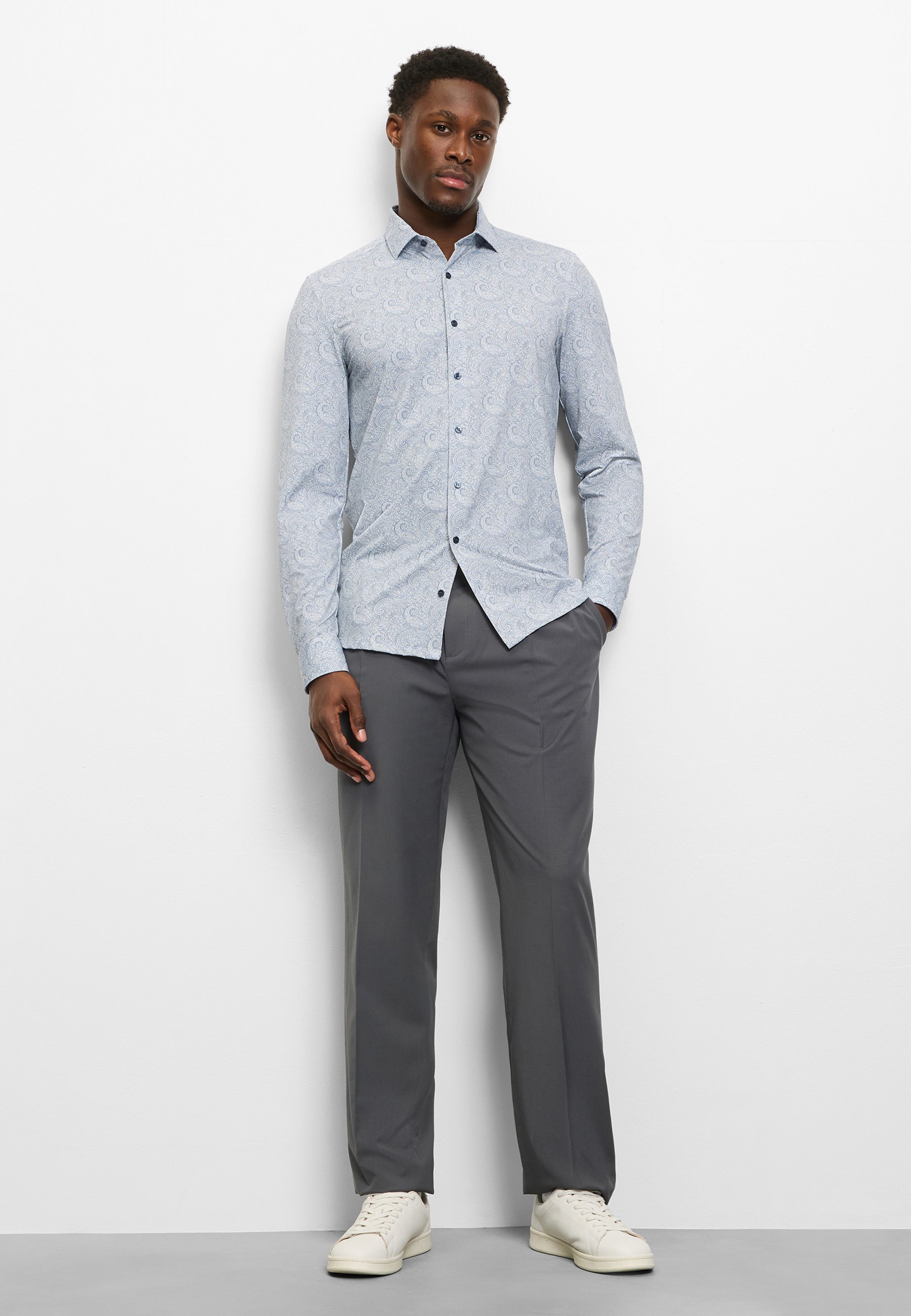 OLYMP Businesshemd »OLYMP Level Five 24/Seven, body fit, Modern Kent«