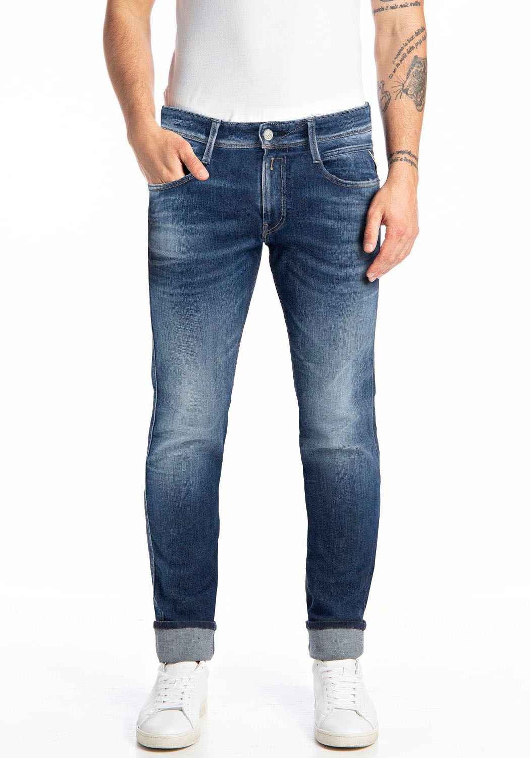 Replay Slim-fit-Jeans »Anbass«