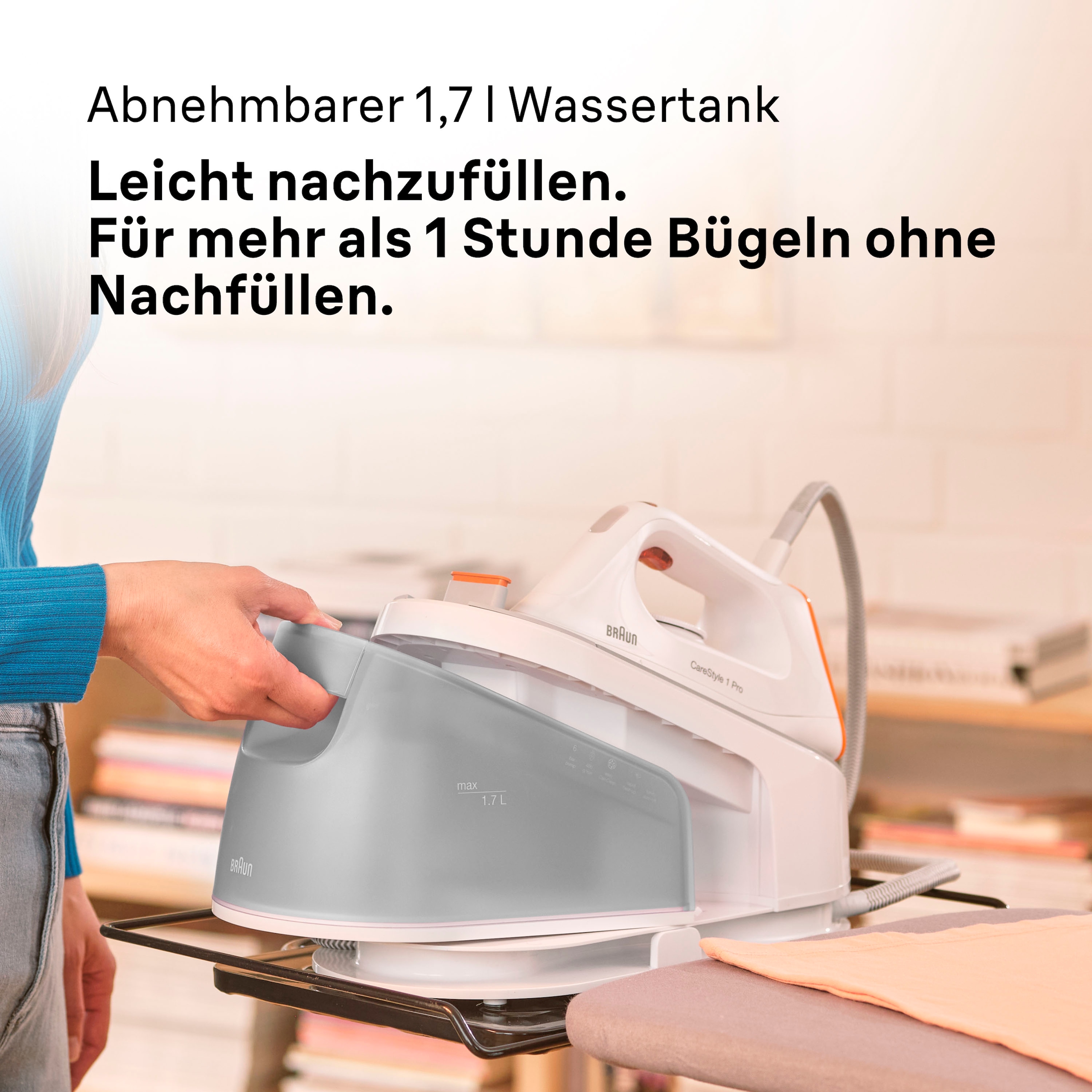 Braun Dampfbügelstation »Braun CareStyle 1 Pro IS1511WH«