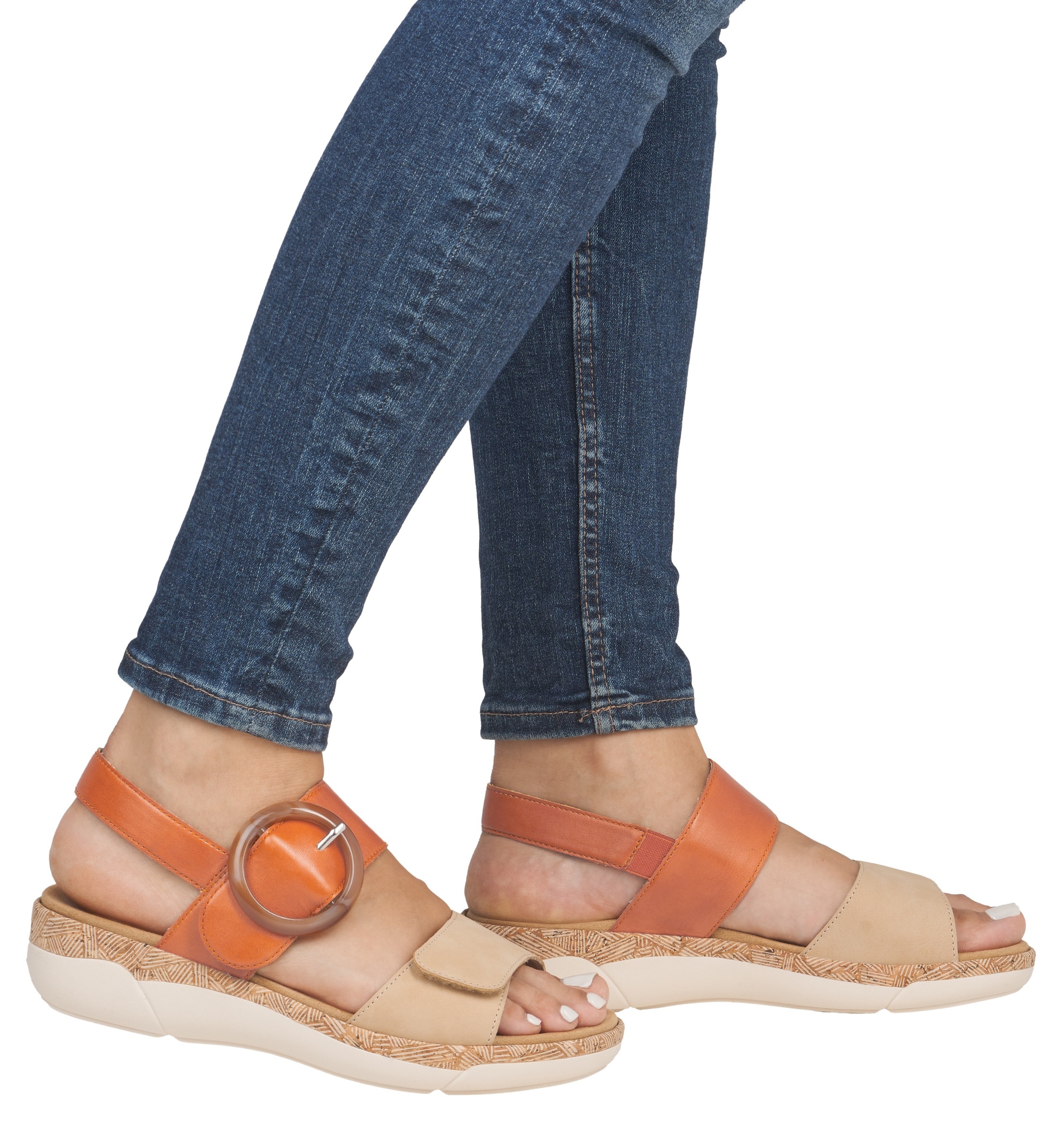 Remonte Keilsandalette , Sommerschuh, Riemchensandale, praktische Klettvers günstig online kaufen
