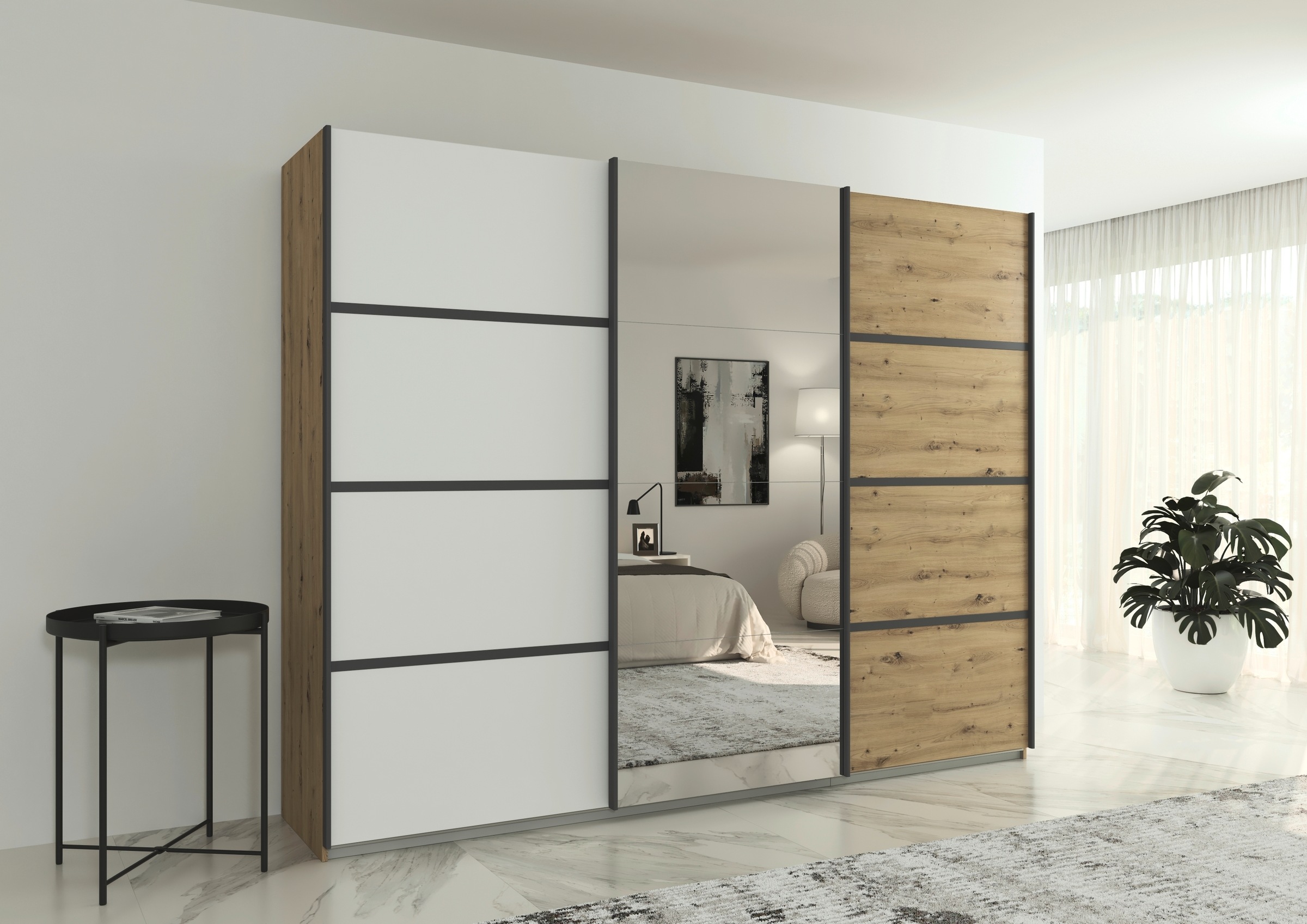 rauch Kleiderschrank »Schwebetürenschrank Garderobe Schrank TOP ANGEBOT Avo günstig online kaufen