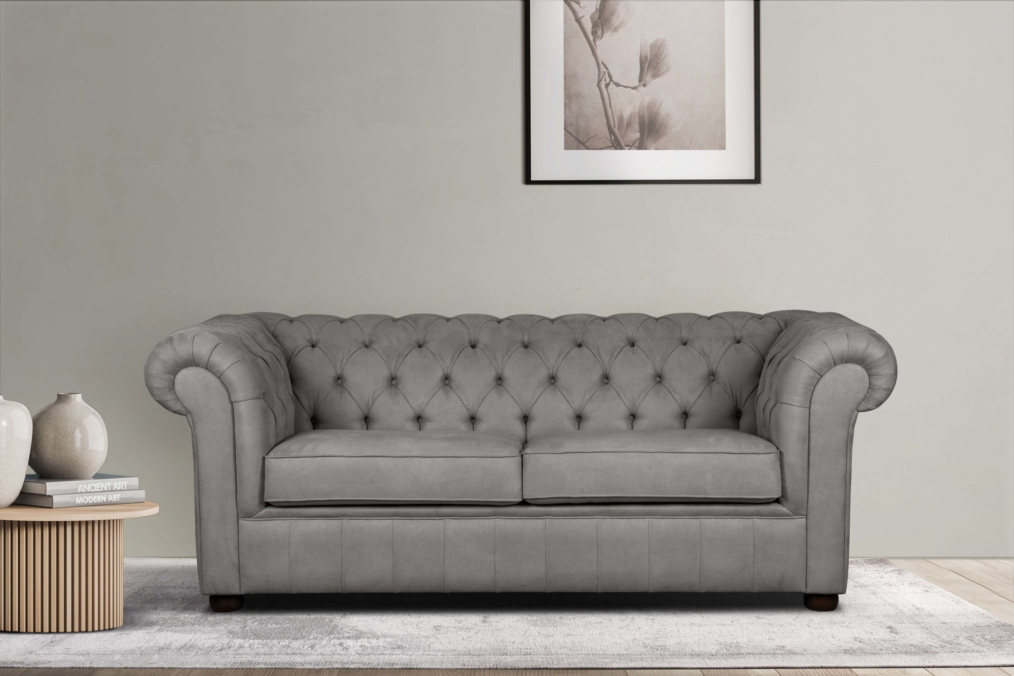 Home affaire 3-Sitzer »CHARENTE, optionale Schlafsofa, Chesterfield-Sofa, B günstig online kaufen