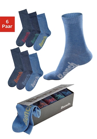 Socken, (Set, 6 Paar)