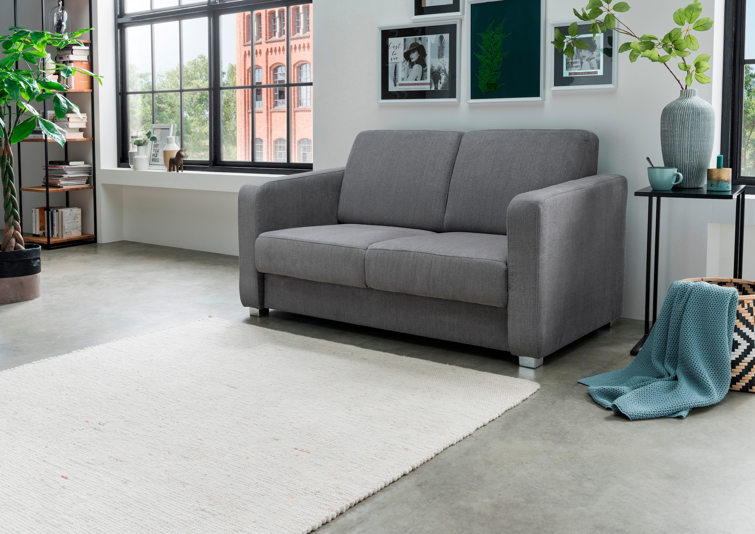 INOSIGN Schlafsofa »Mia Problemlöser Sofa, Einzelauszug, Bettsofa, zeitlos günstig online kaufen