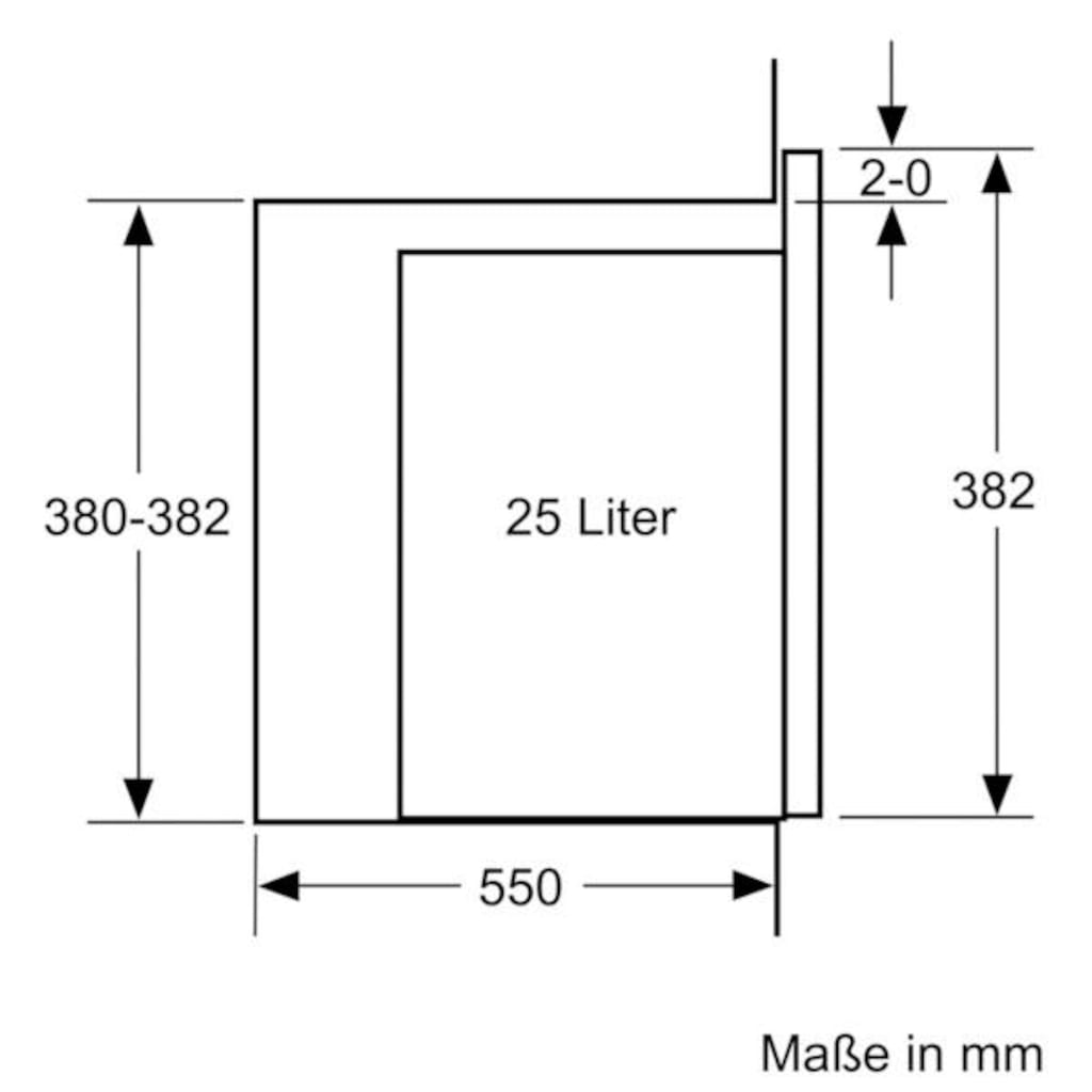 SIEMENS Einbau-Mikrowelle »BE555LMS0«, Mikrowelle, 900 W