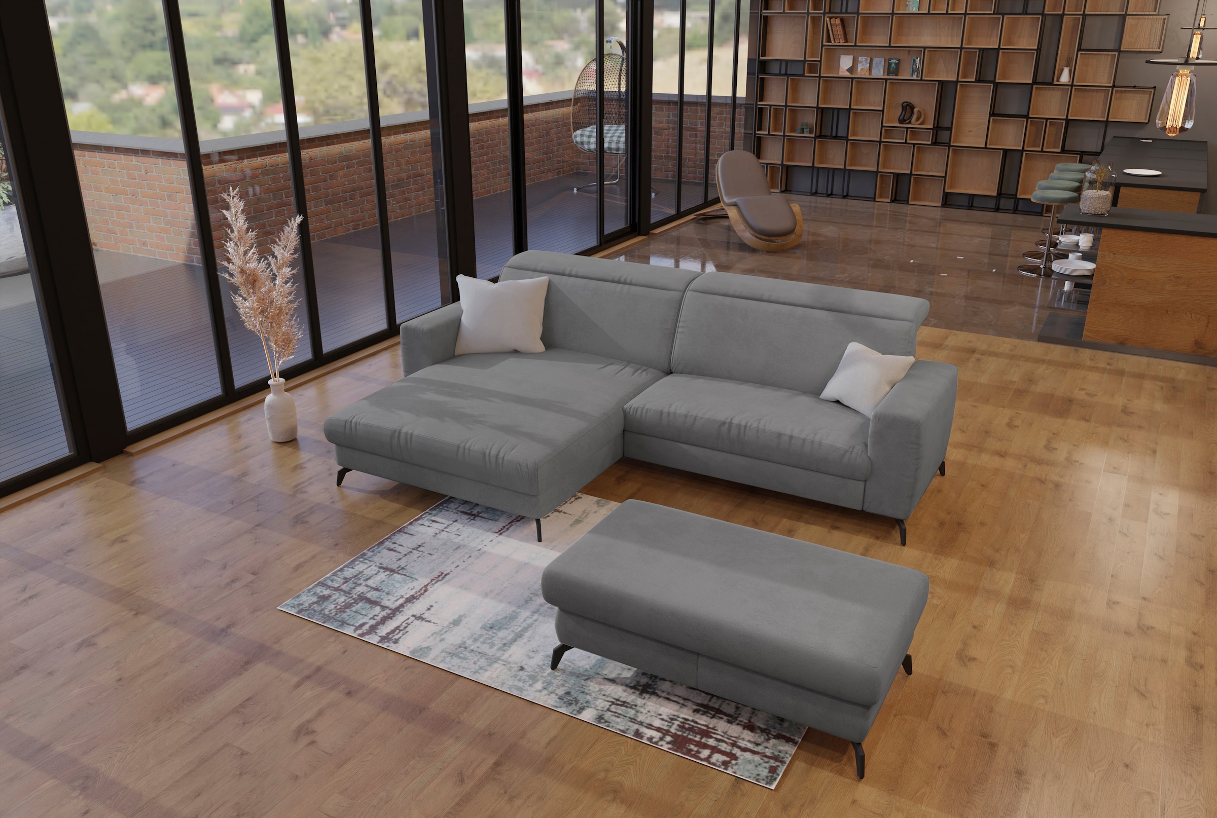 sit&more Ecksofa »Bolero L-Form« günstig online kaufen