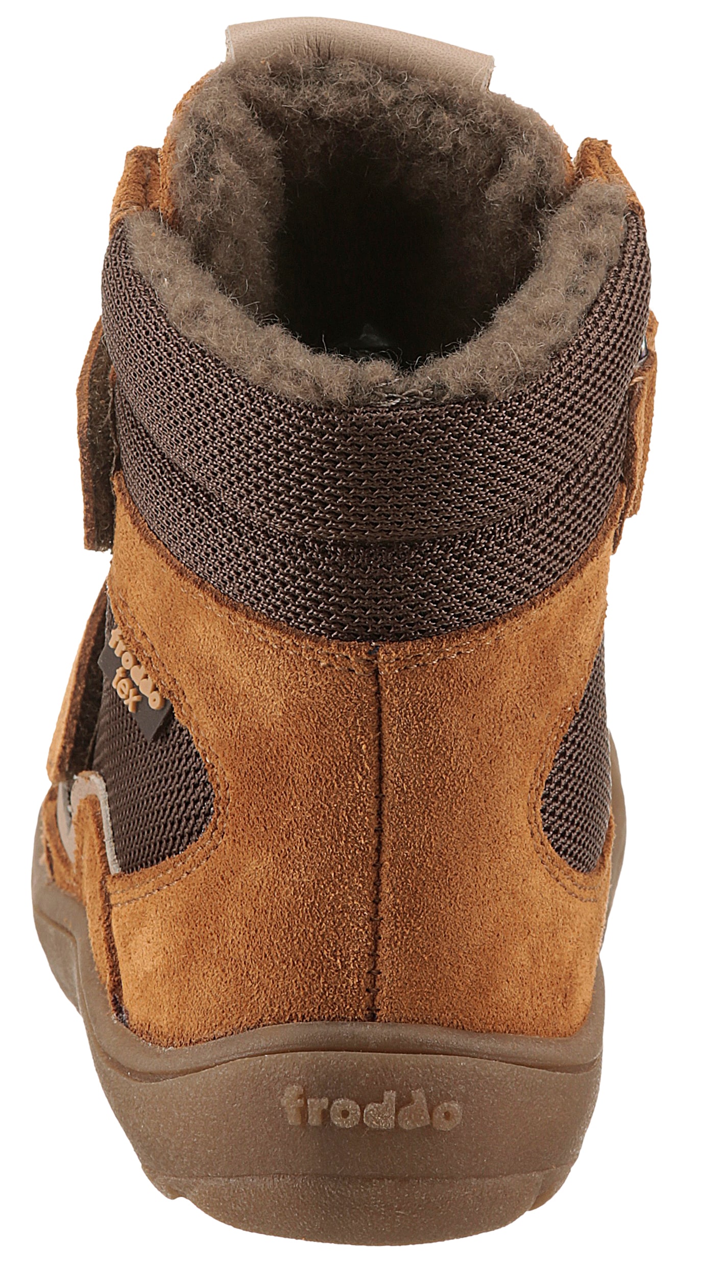 froddo® Barfußschuh »BAREFOOT TEX WINTER«, Winterstiefel, Klettstiefel mit kuscheligem Wollfutter