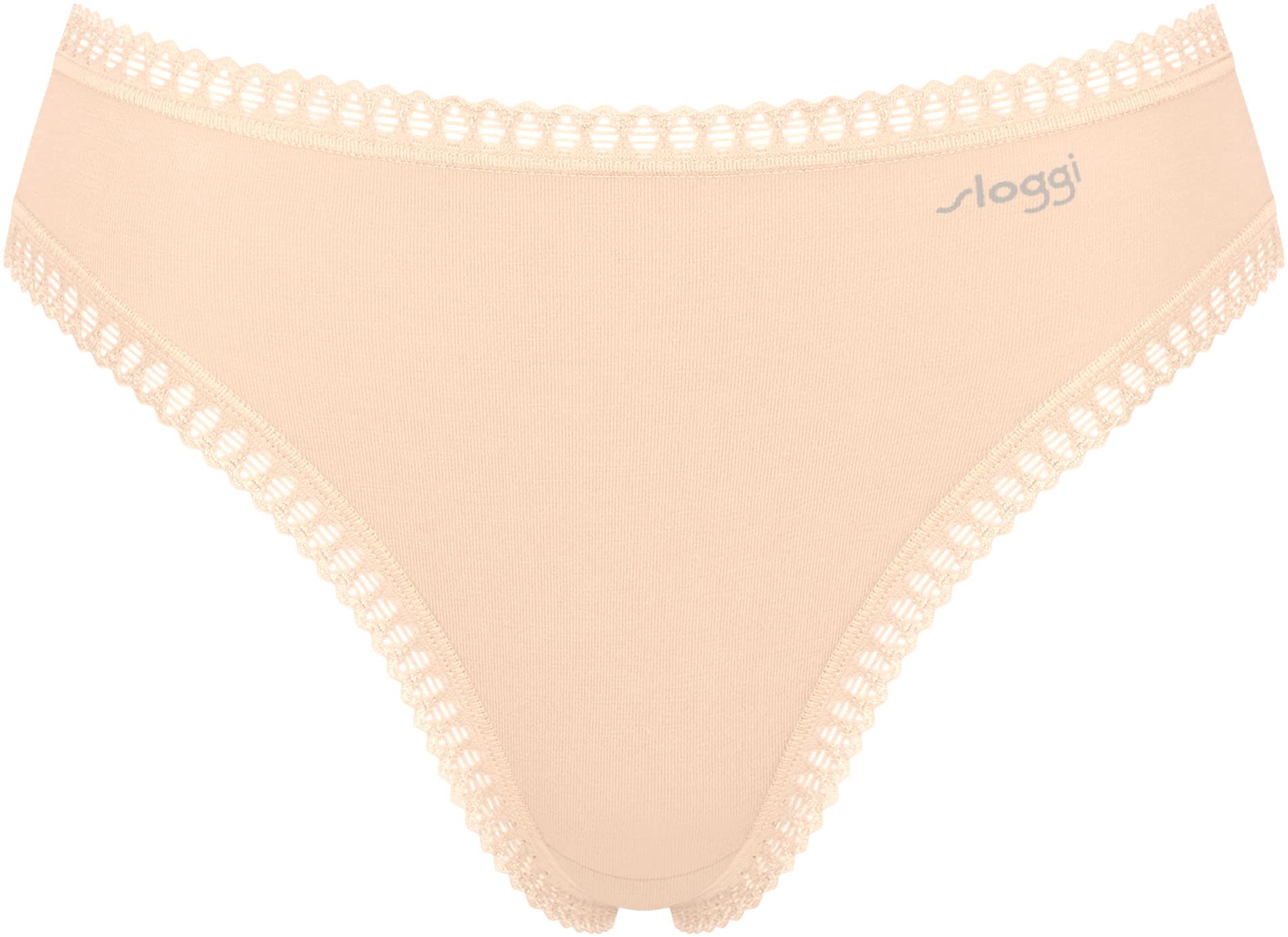 sloggi Slip »GO Crush High leg C3P«, (3er Pack), mit Spitzendetails