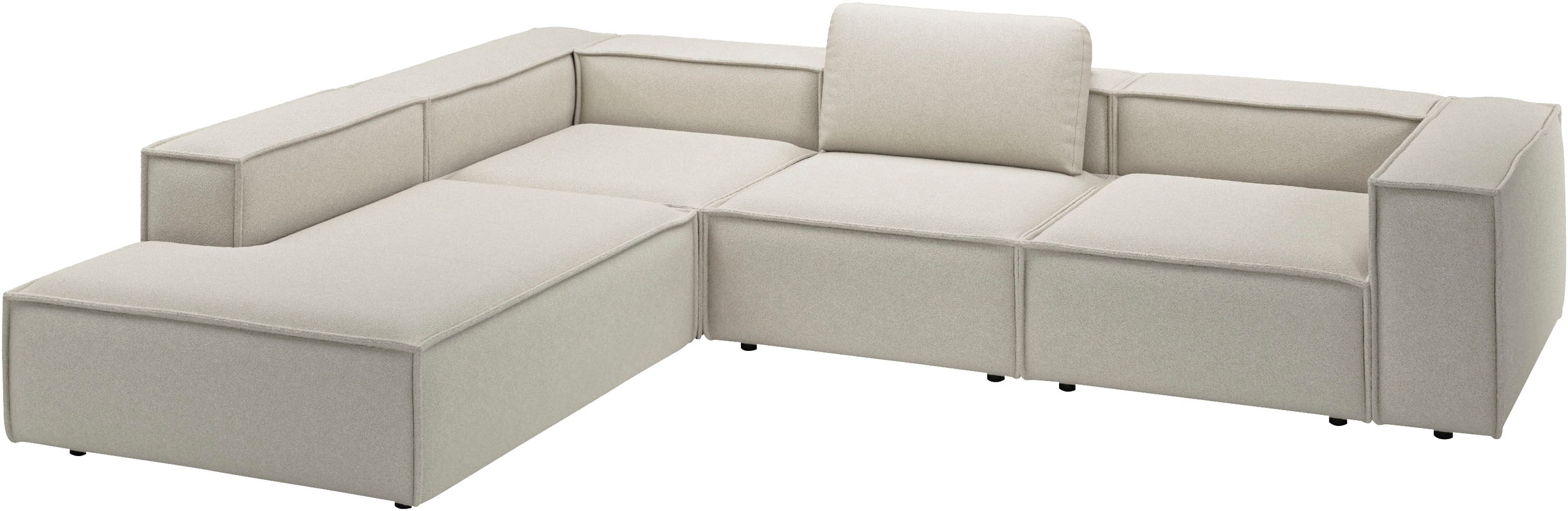 Places of Style Ecksofa »Watertown moderne L-Form«, Breite 311 cm