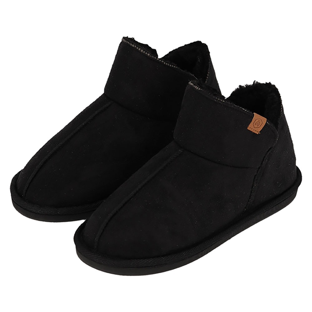 Apollo Hausschuh »Ladies Home Boots Suede« Mit Logoprägung Und Kuscheligen, Wärmenden Innenfutter