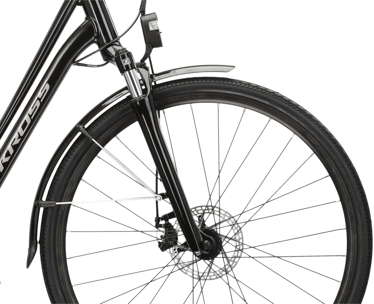 Kross Cityrad »KROSS Citybike Sentio 3.0 schwarz 24 Gänge«, 24 Gang, Shimano, ACERA M3020 Schaltwerk, Kettenschaltung