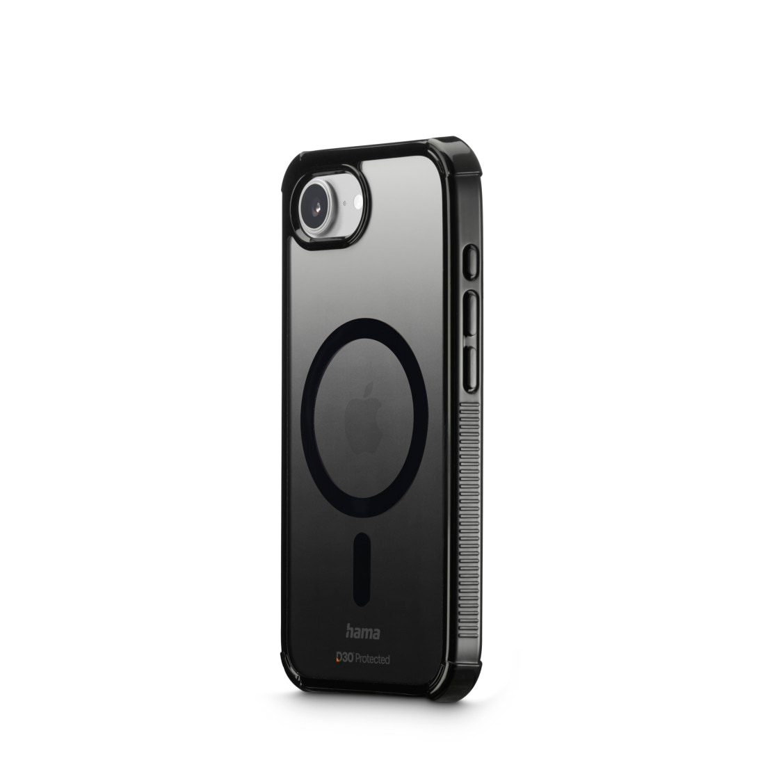 Hama Smartphone-Hülle »Handyhülle magnetisch f. Apple iPhone 16e (D30, schwarz)«, Apple iPhone 16e, MagSafe