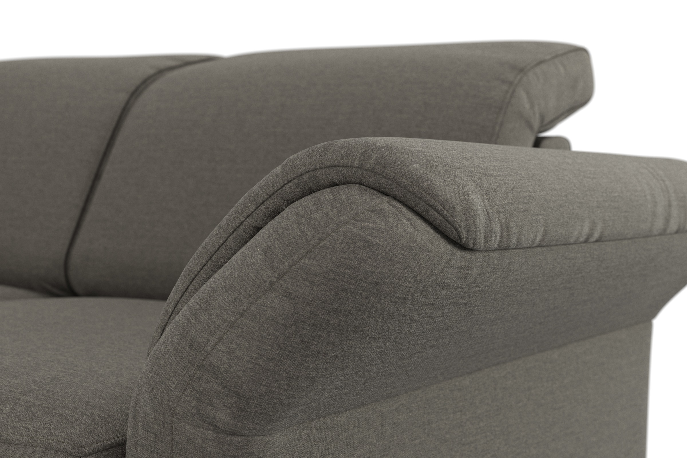 sit&more Ecksofa »Apulia L-Form«, wahlweise Bettfunktion, Bettkasten und Kopf- und Armteilverstellung