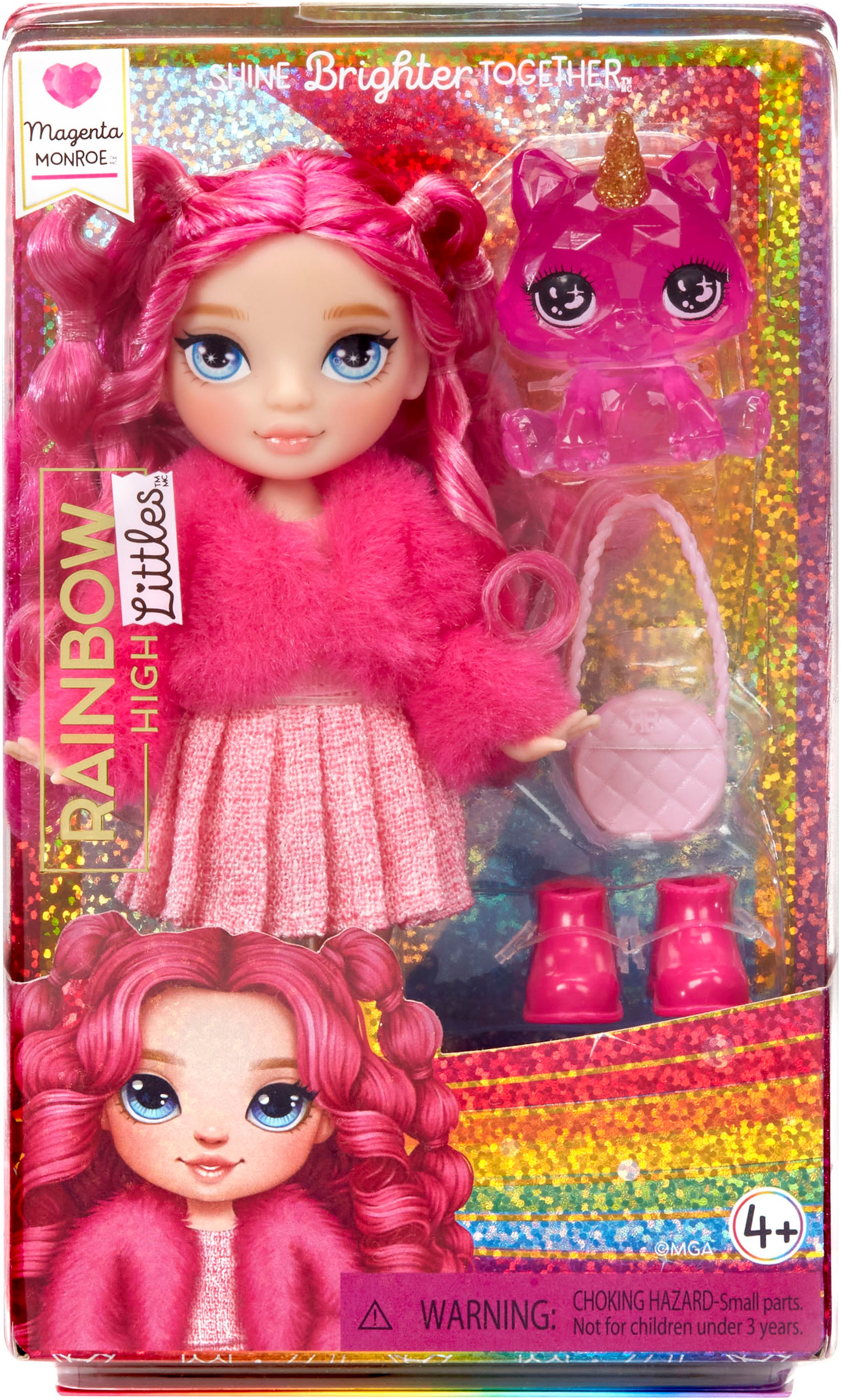 RAINBOW HIGH Anziehpuppe »Rainbow High Littles Dolls - Magenta (Pink)« günstig online kaufen