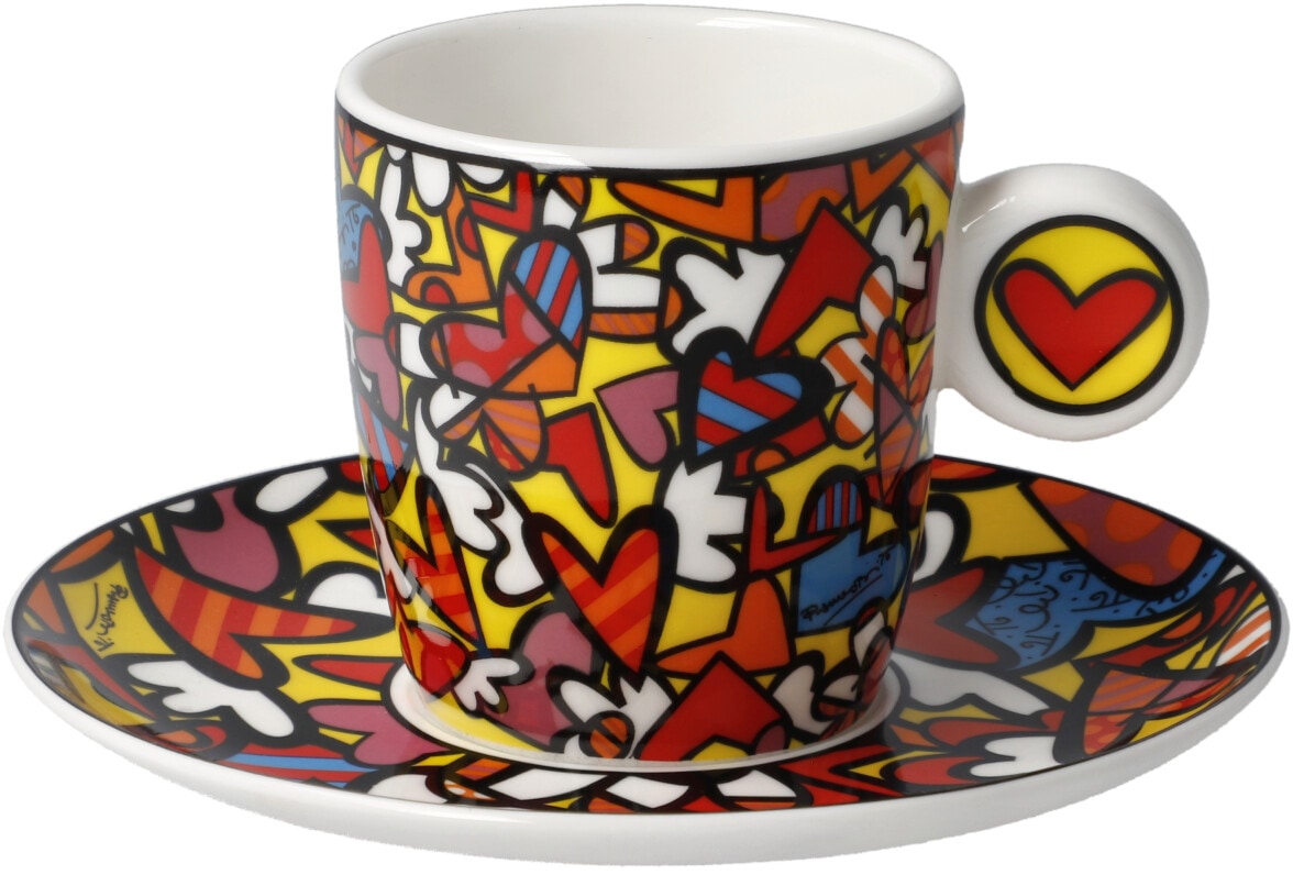 Goebel Espressotasse »Britto«, Pop Art, Romero Britto - All We Need is Love günstig online kaufen