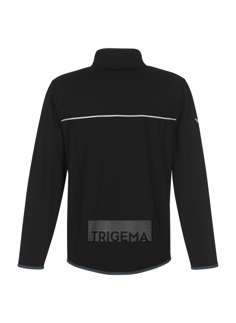 Trigema Trainingsjacke »TRIGEMA Praktische Sportjacke aus Microfaser«, (1 St.)