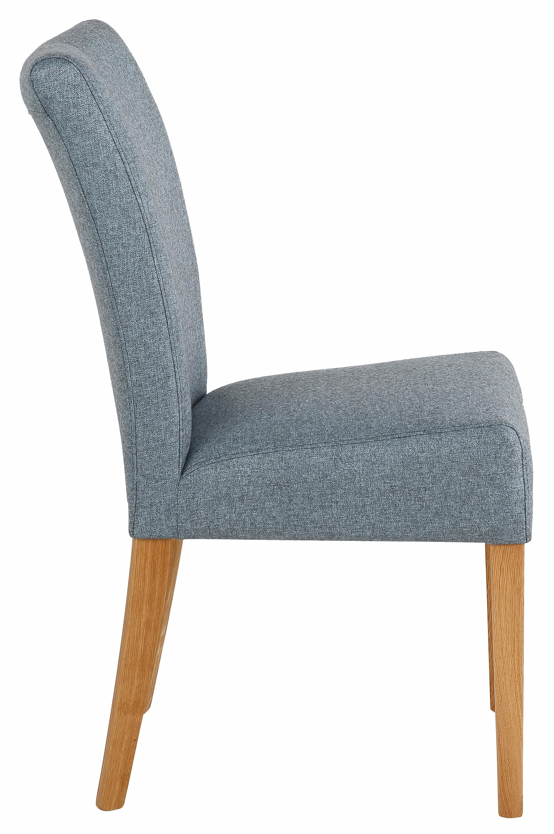 Home affaire Esszimmerstuhl »Queen Polsterstuhl BESTSELLER«, (Set), 6 St., Webstoff, verschiedene Bezüge, Gestell Massivholz