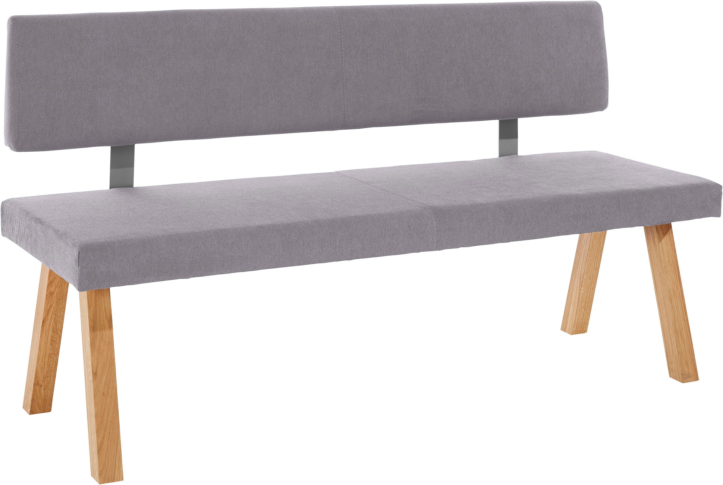 Home affaire Bank "Mobilar Rio" mit Rückenlehne und aus Massivholz günstig online kaufen